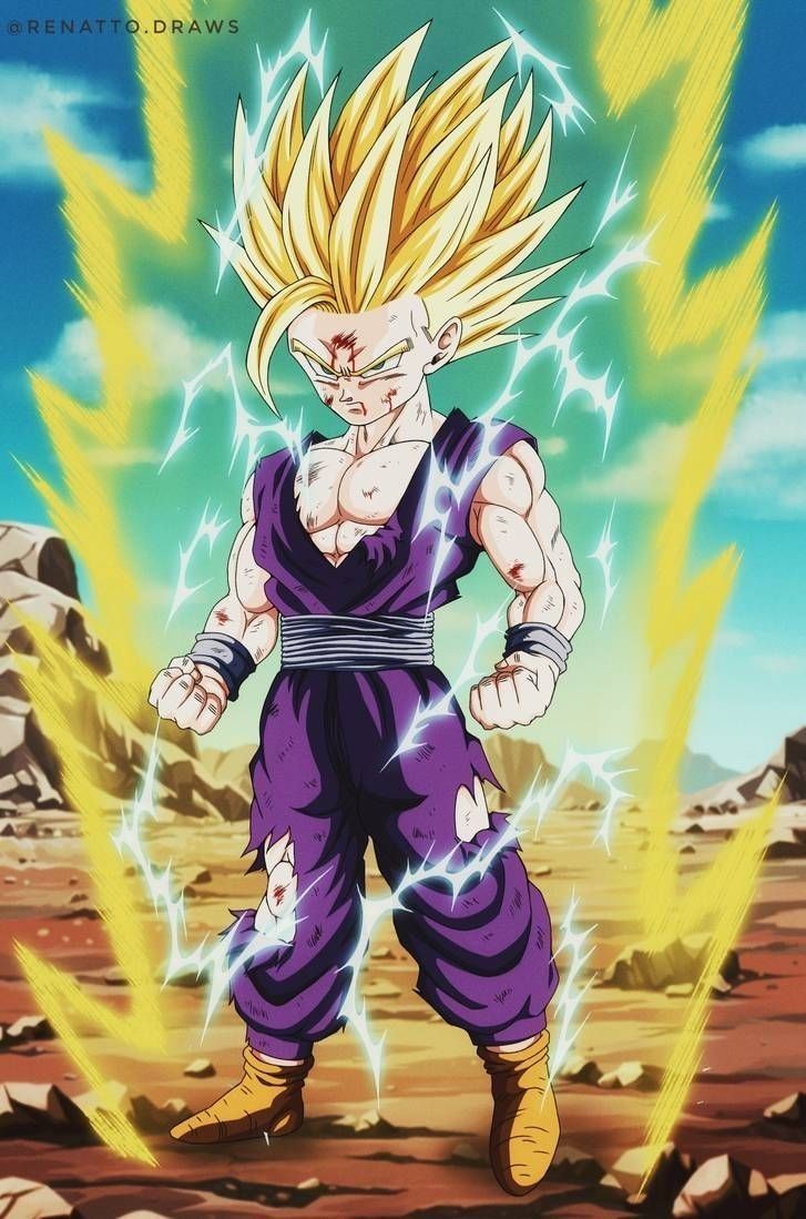 Wallpaper Gohan Super Saiyan 2 Wallpapers