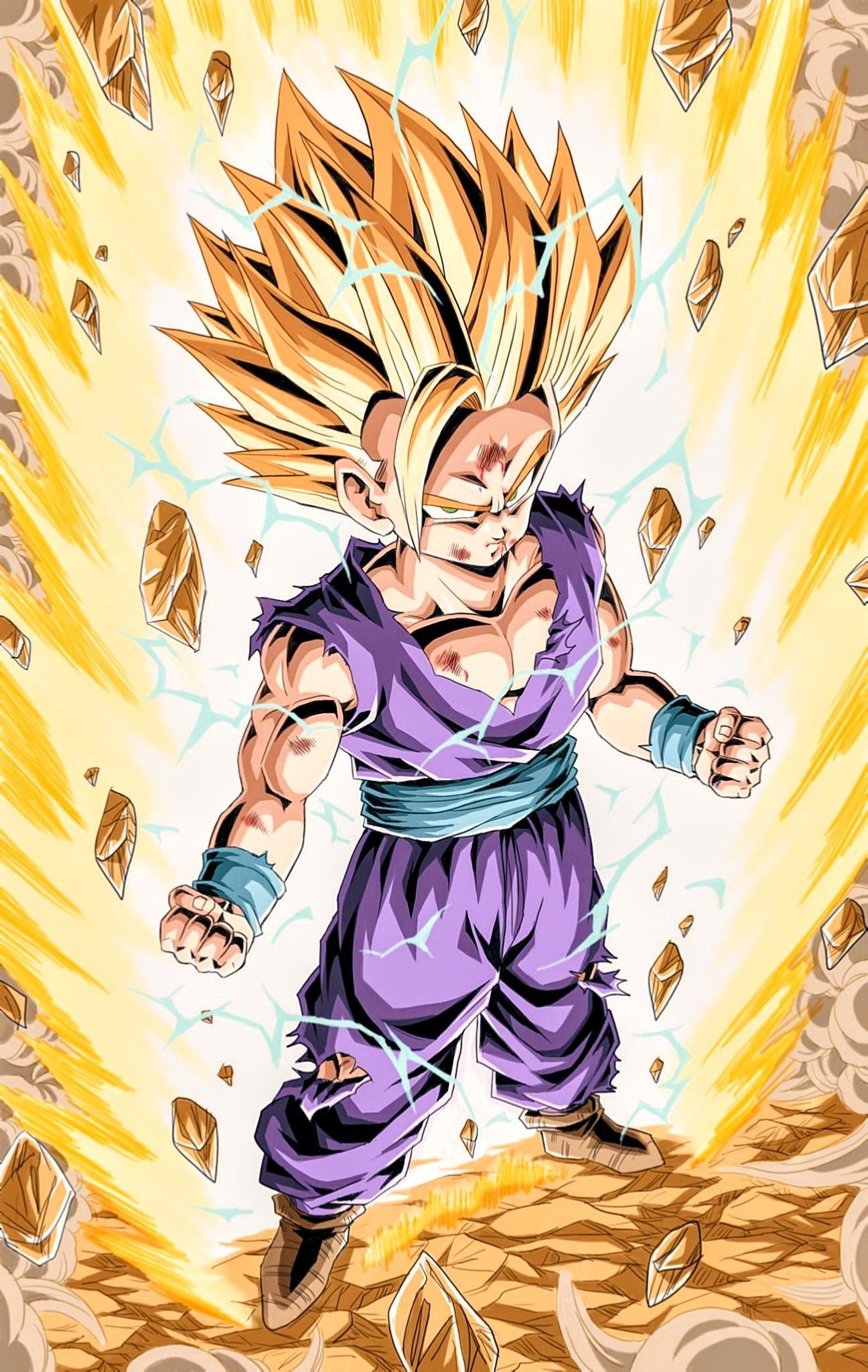 Wallpaper Gohan Super Saiyan 2 Wallpapers