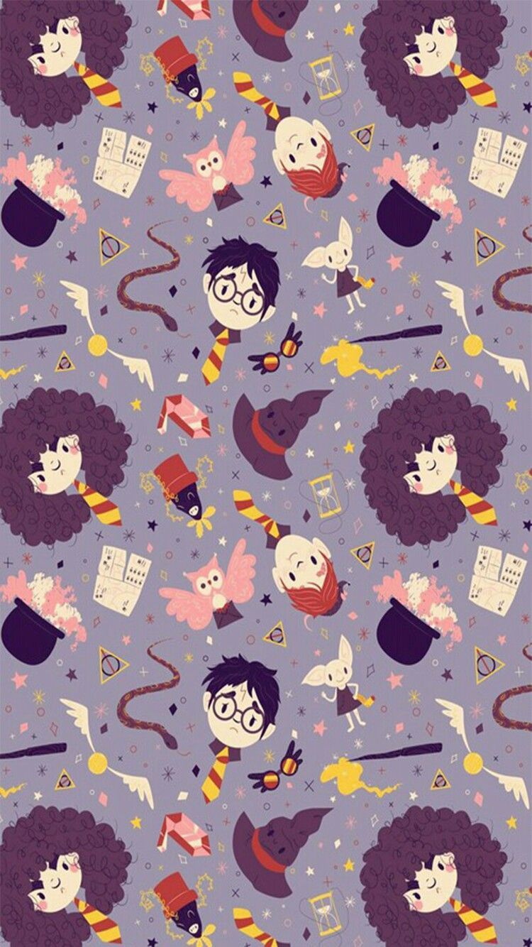 Wallpaper Harry Potter Pattern Wallpapers