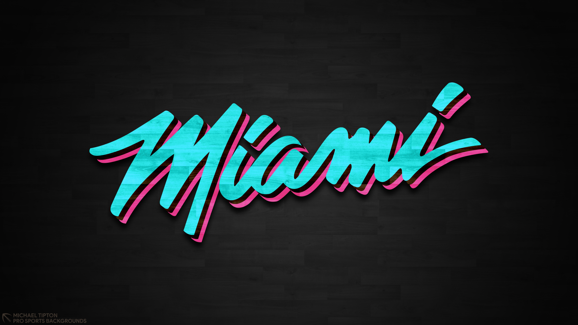 Wallpaper Miami Blue Color Wallpapers