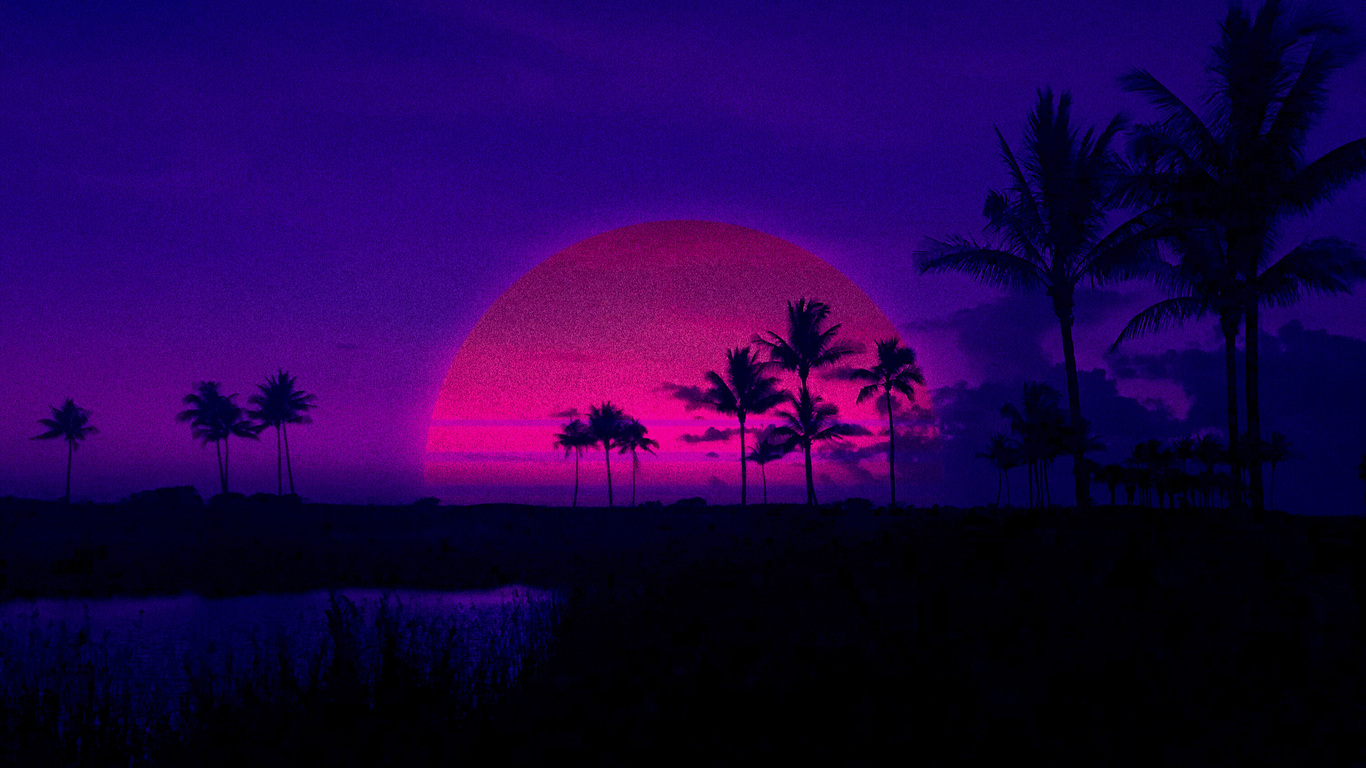 Wallpaper Miami Blue Color Wallpapers