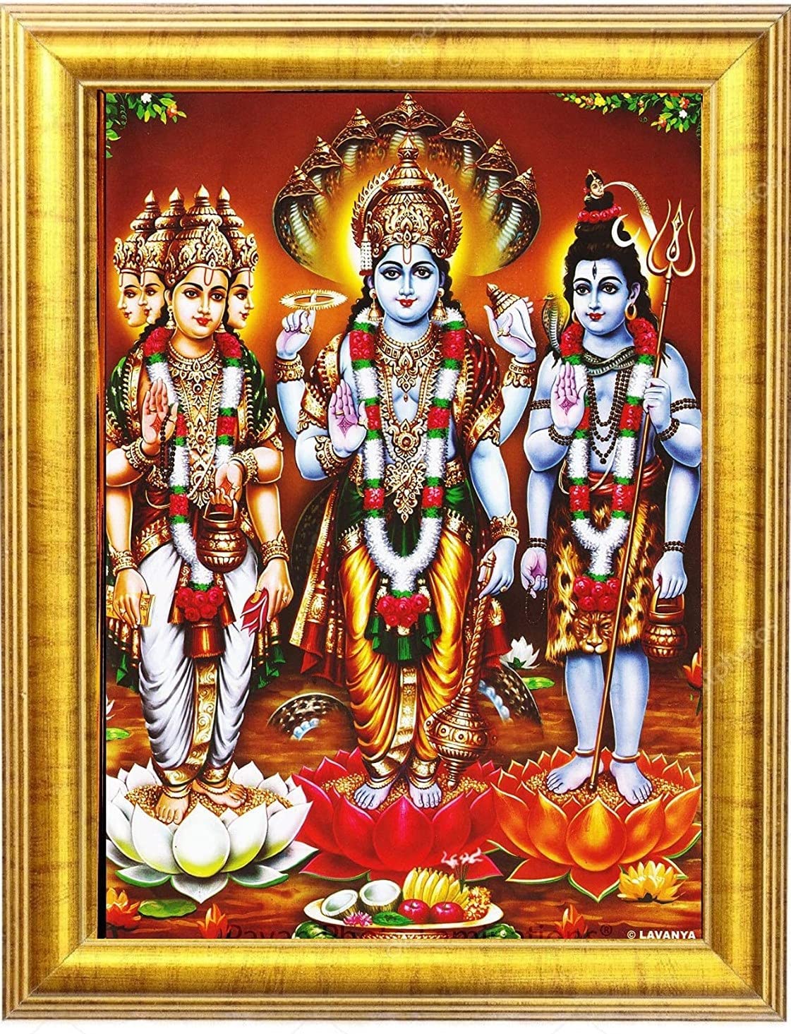 Wallpaper Of Brahma, Vishnu, And Mahesh Wallpapers