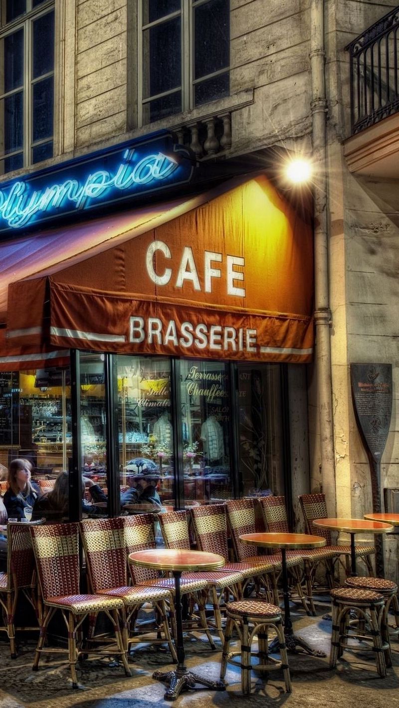 Wallpaper Paris Cafe Wallpapers