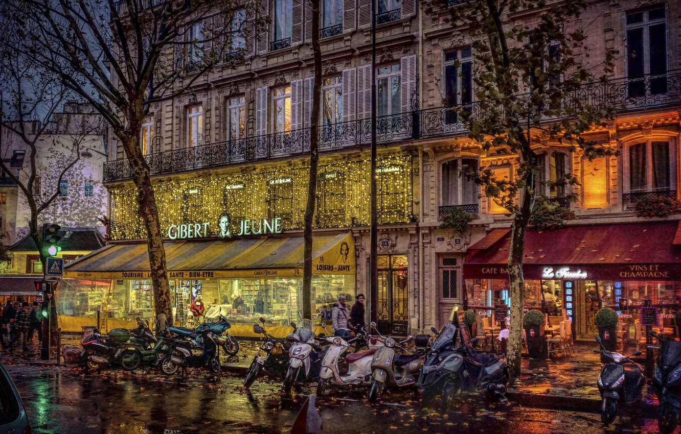 Wallpaper Paris Cafe Wallpapers