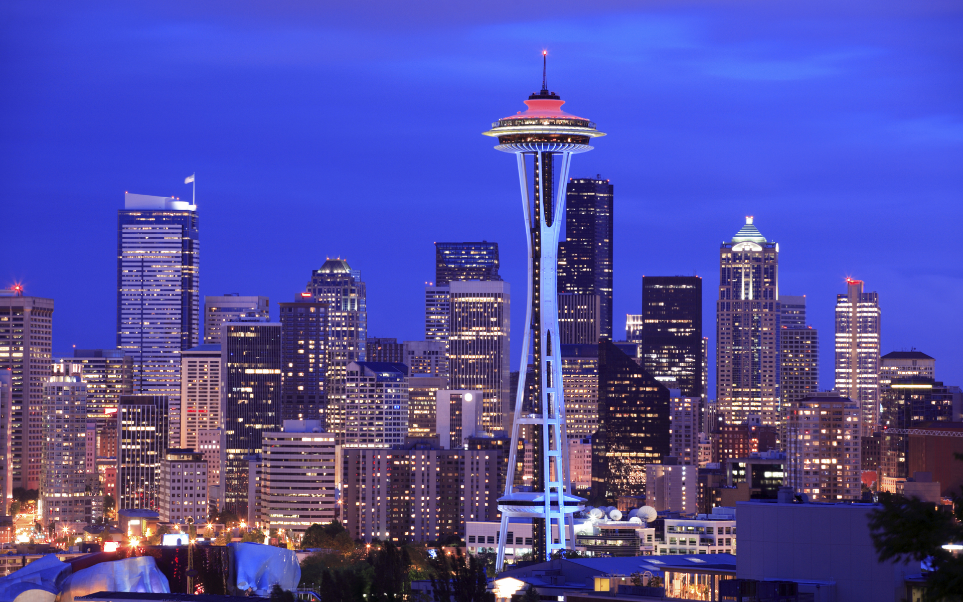 Wallpaper Seattle Skyline Wallpapers