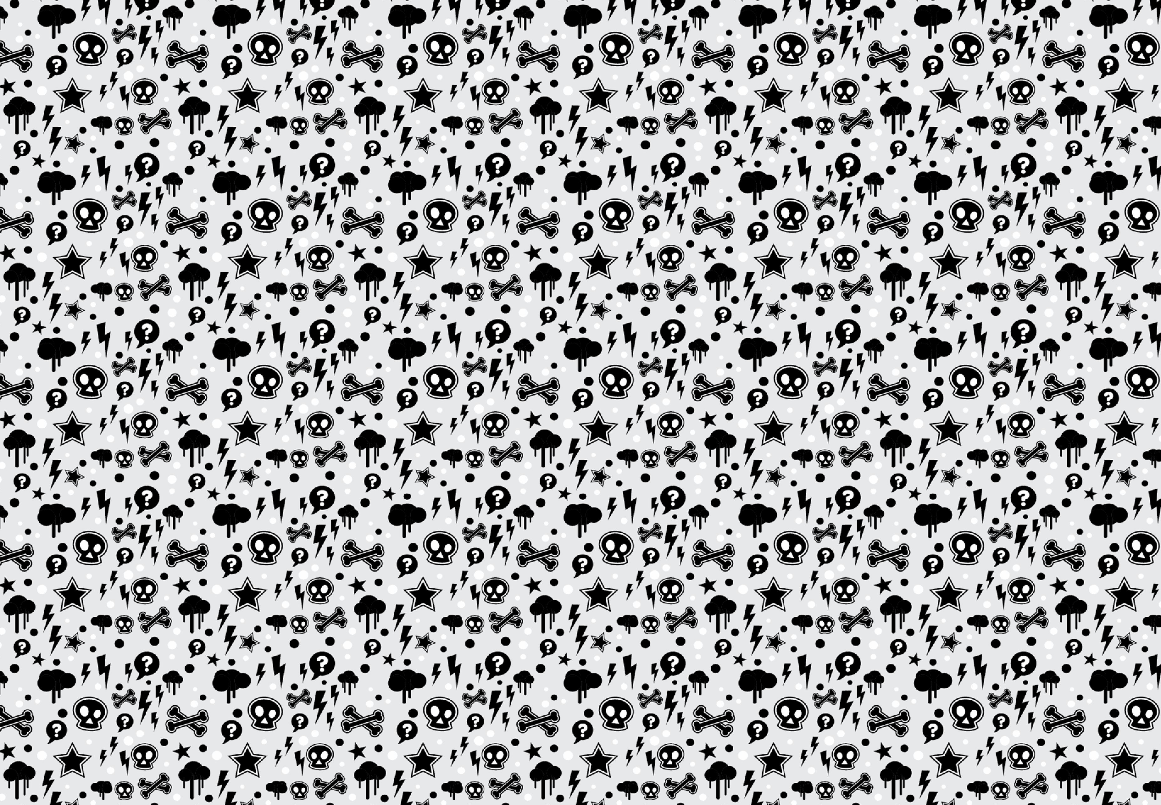 Wallpaper Skull Pattern Wallpapers