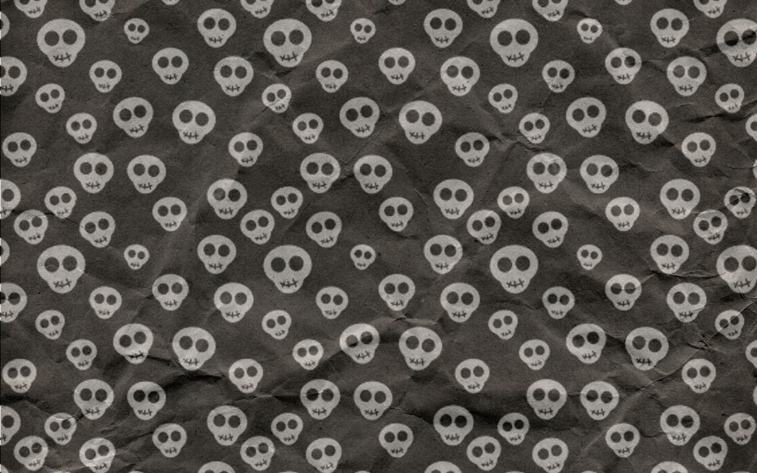 Wallpaper Skull Pattern Wallpapers