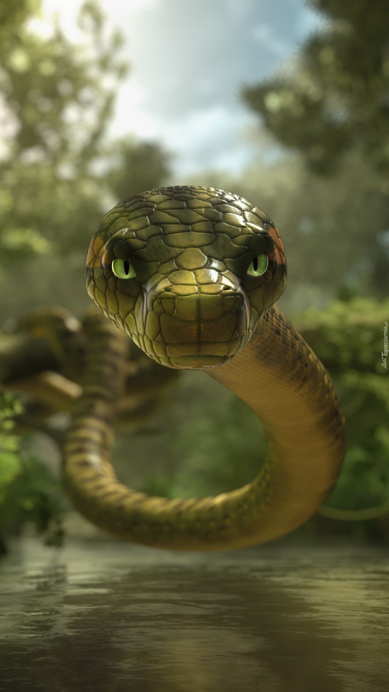 Wallpaper Snake 3D Wallpapers