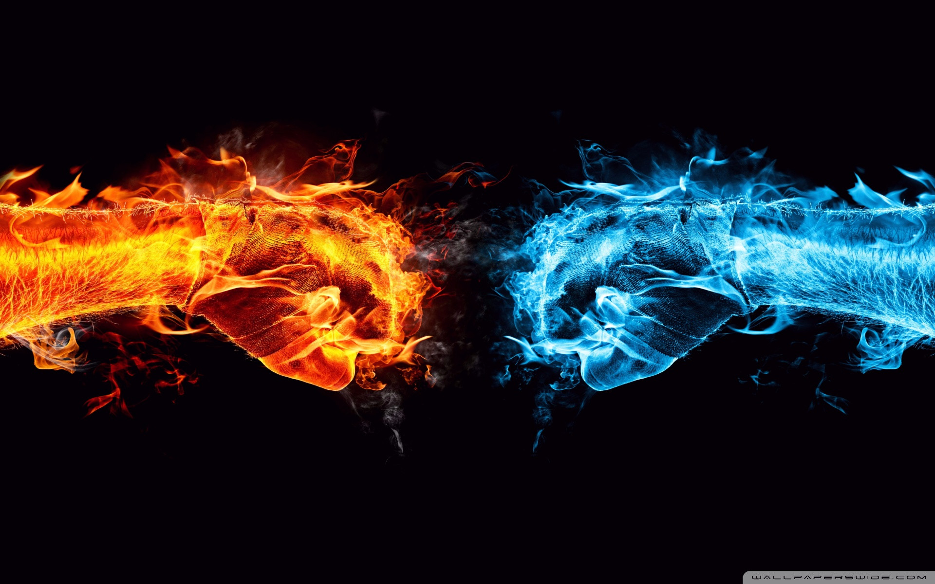 Water And Fire Wallpapers