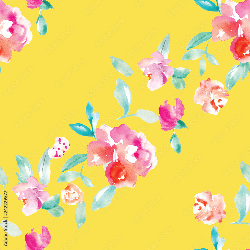 Watercolor Floral Wallpapers