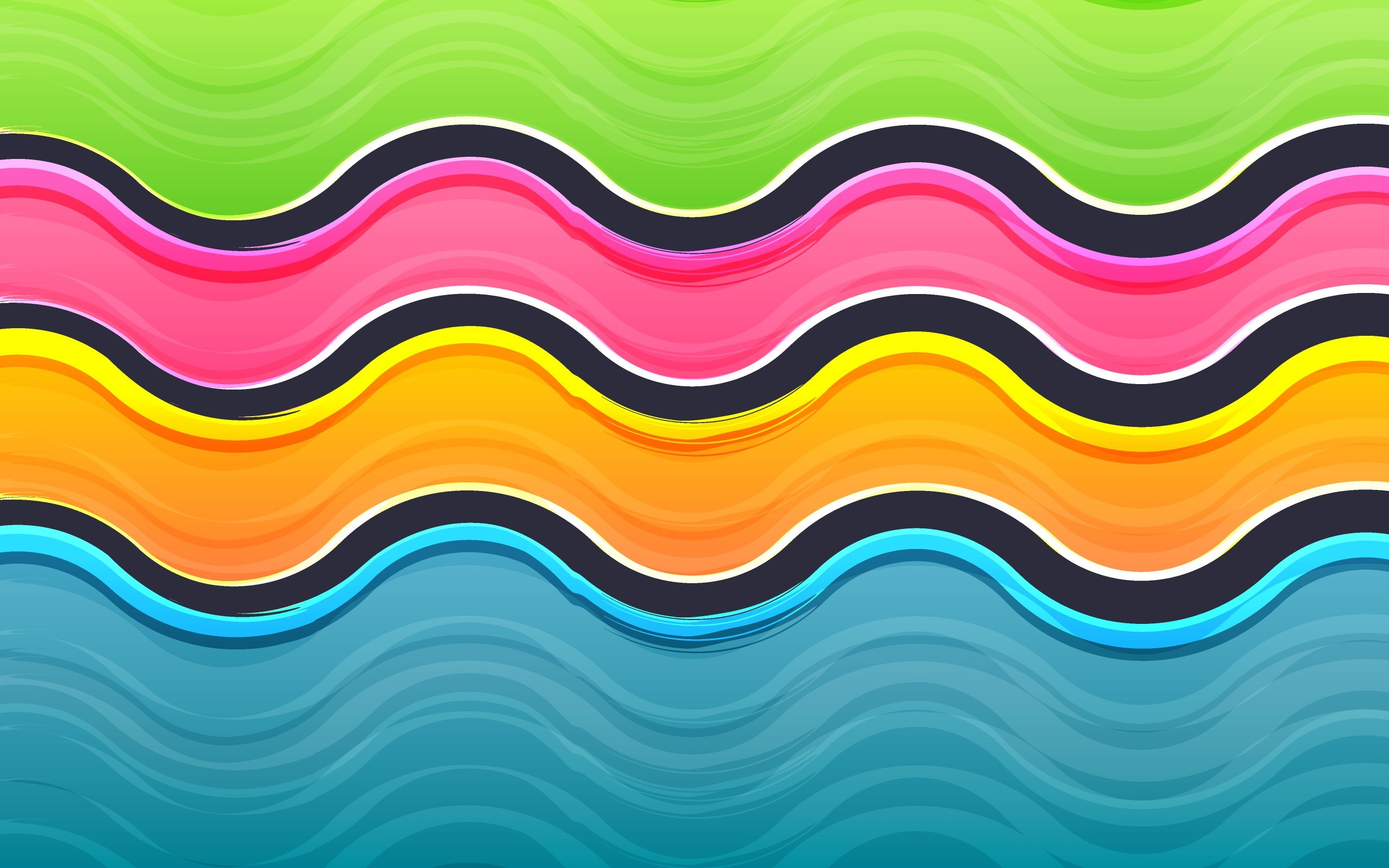 Wavy Line Wallpapers