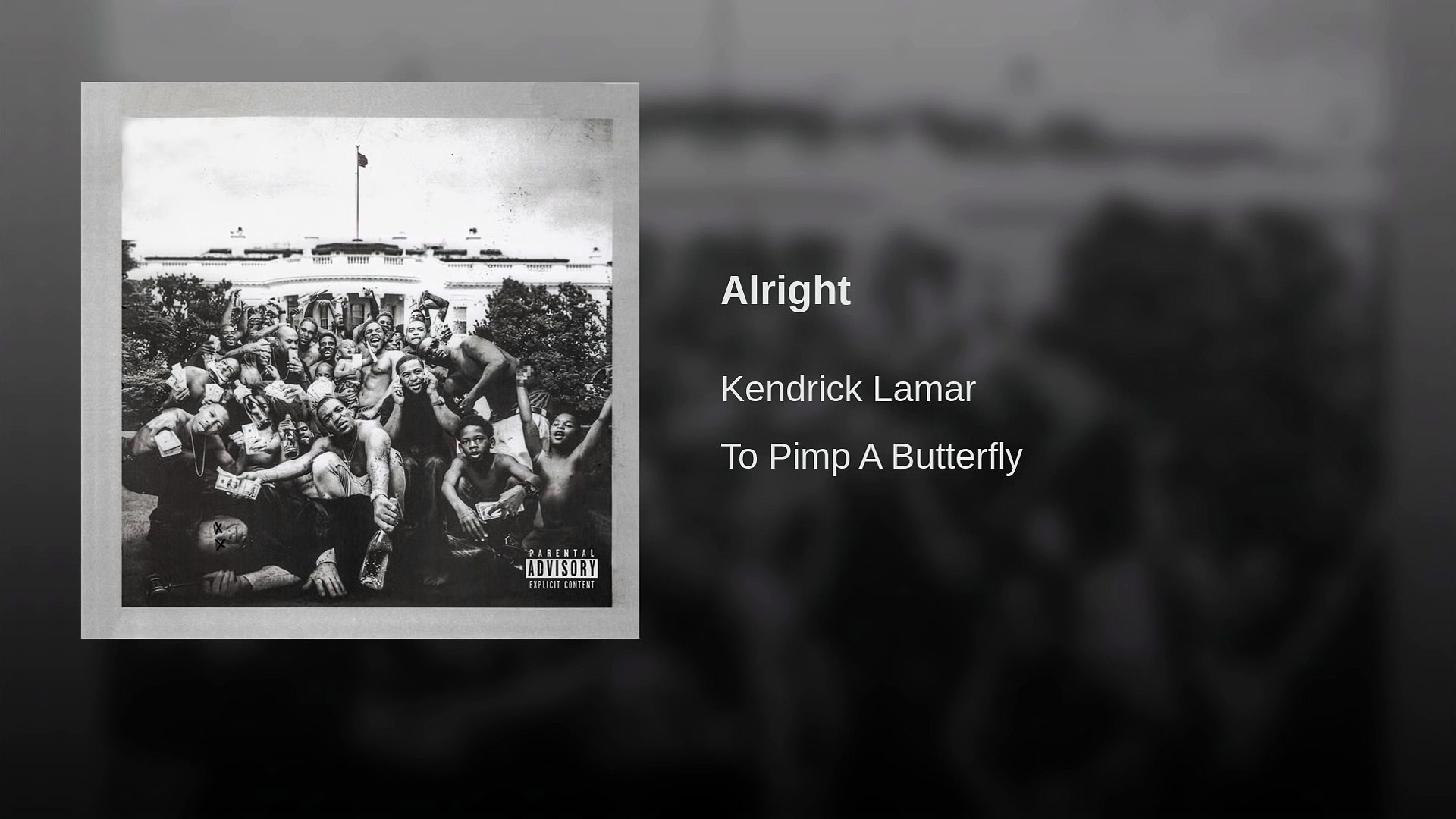 We Gonna Be Alright Kendrick Lamar Download Wallpapers