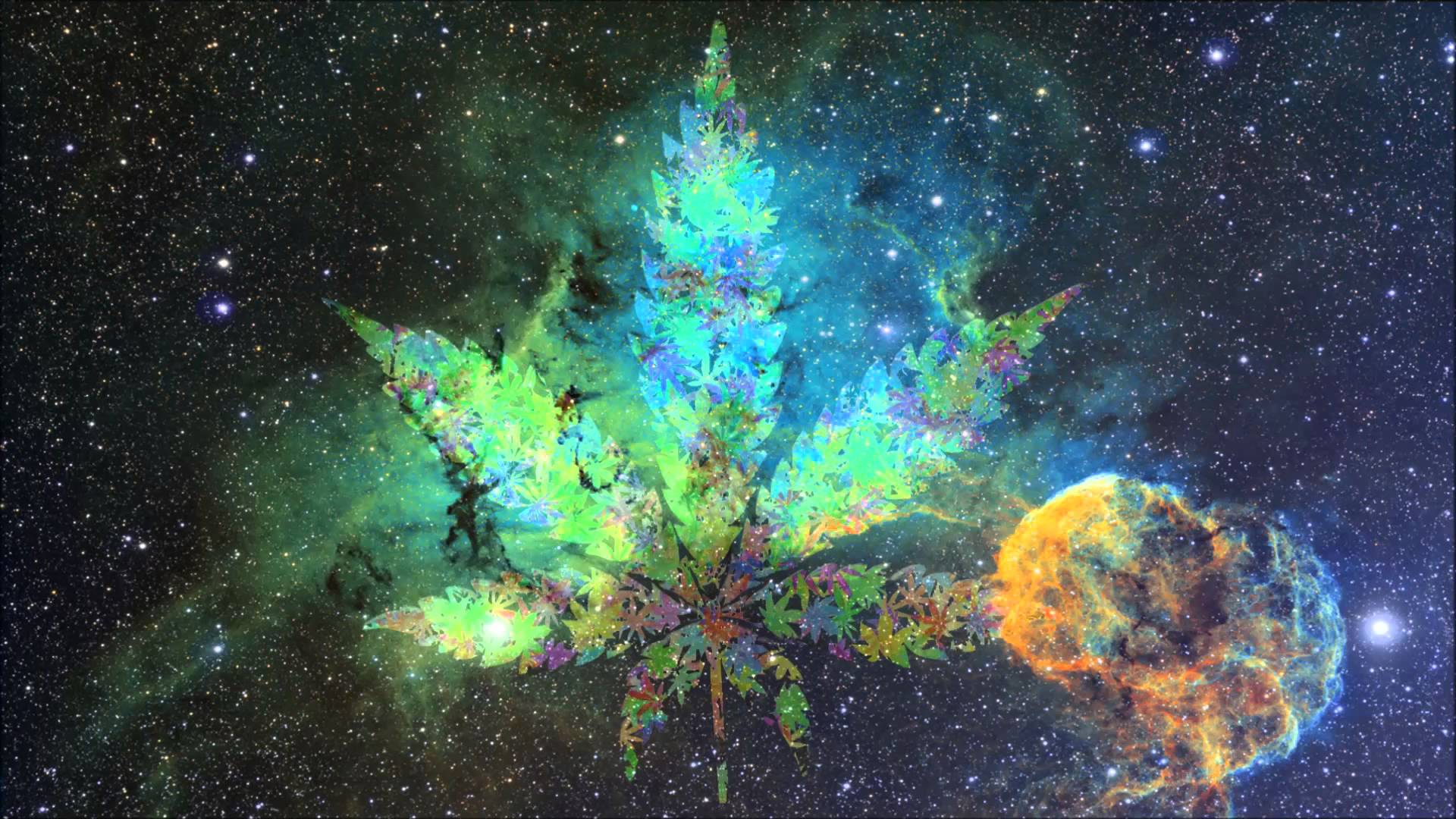 Weed Galaxy Wallpapers