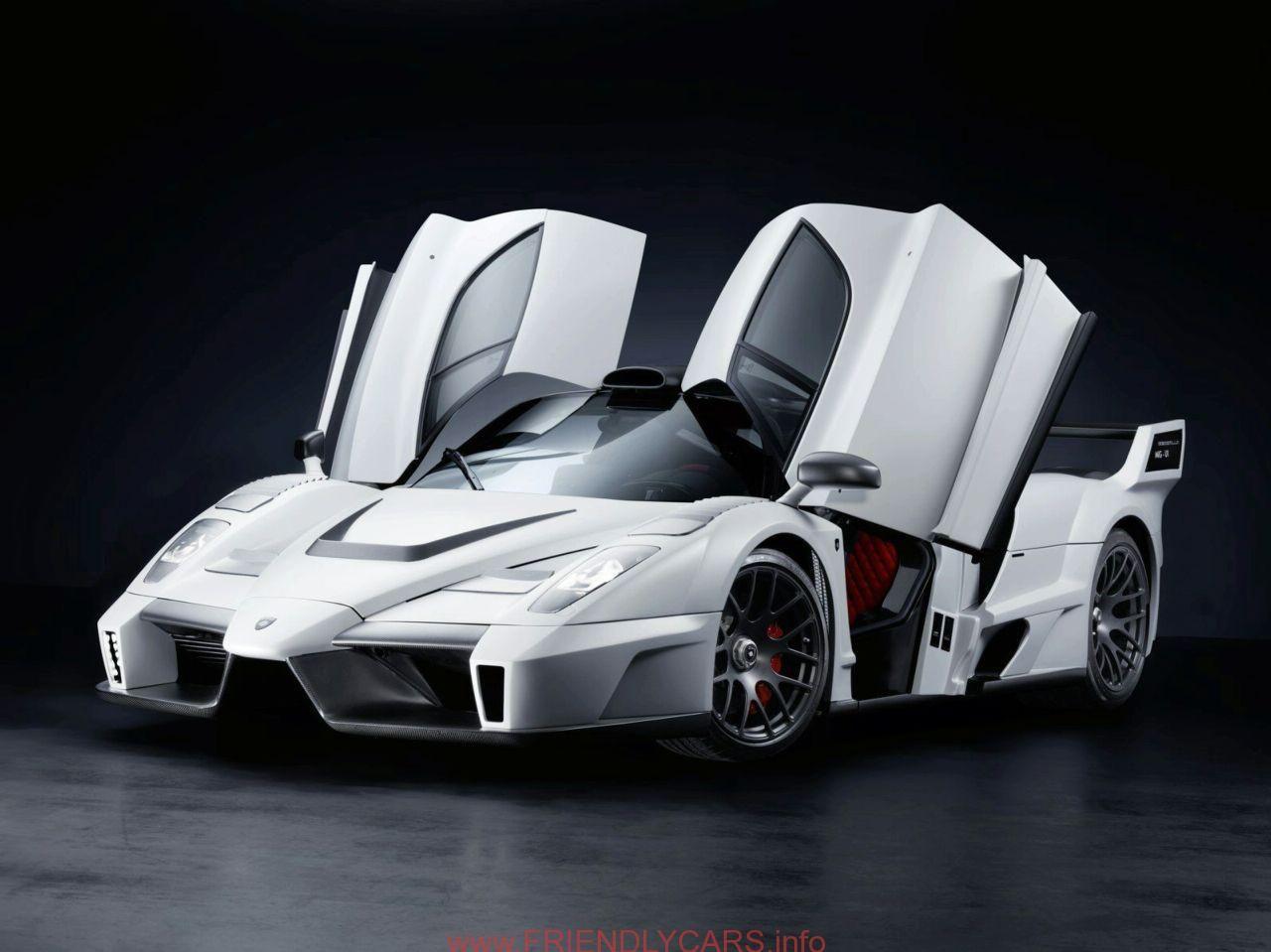 White Ferrari Car Wallpapers