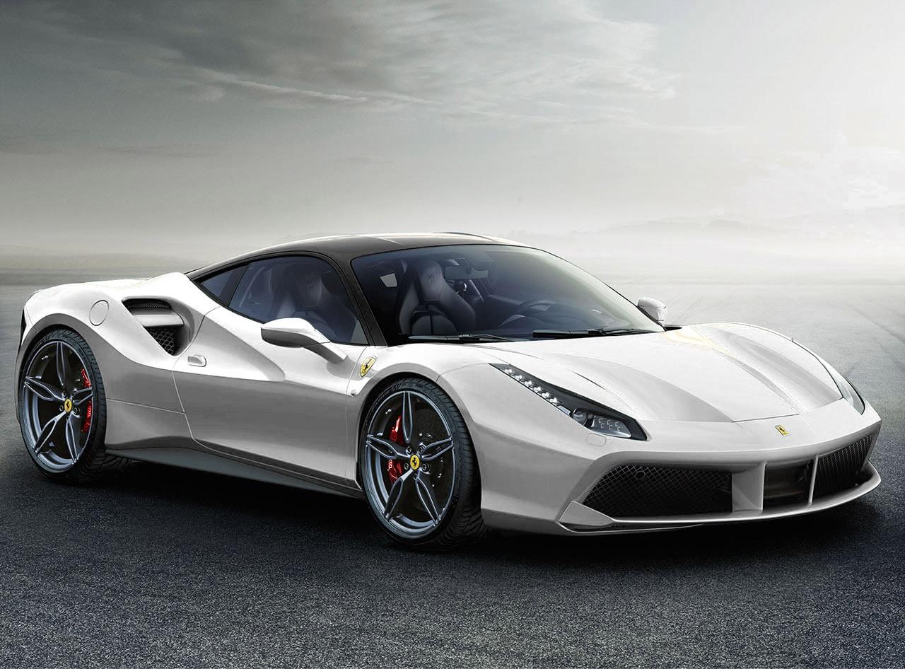 White Ferrari Wallpapers