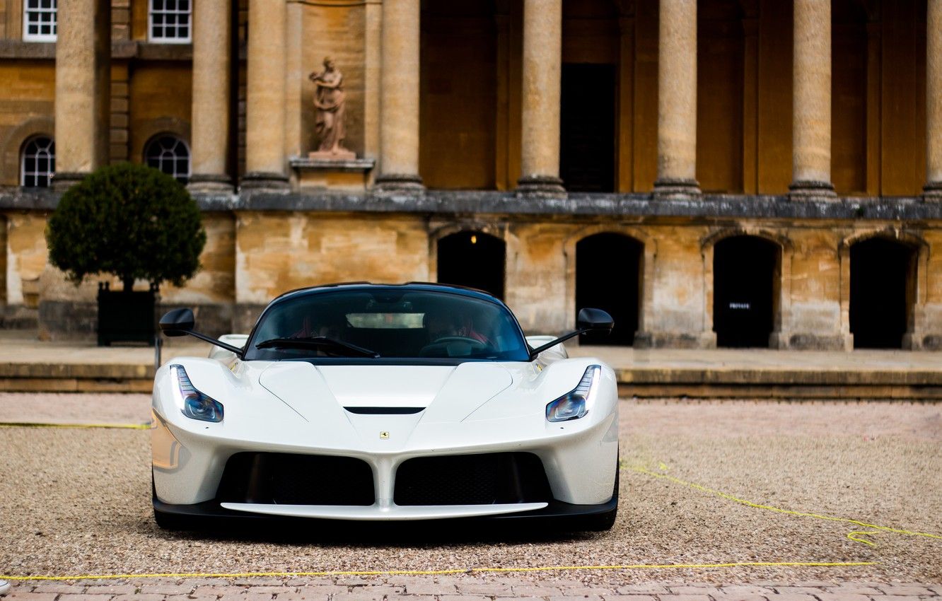 White Ferrari Wallpapers