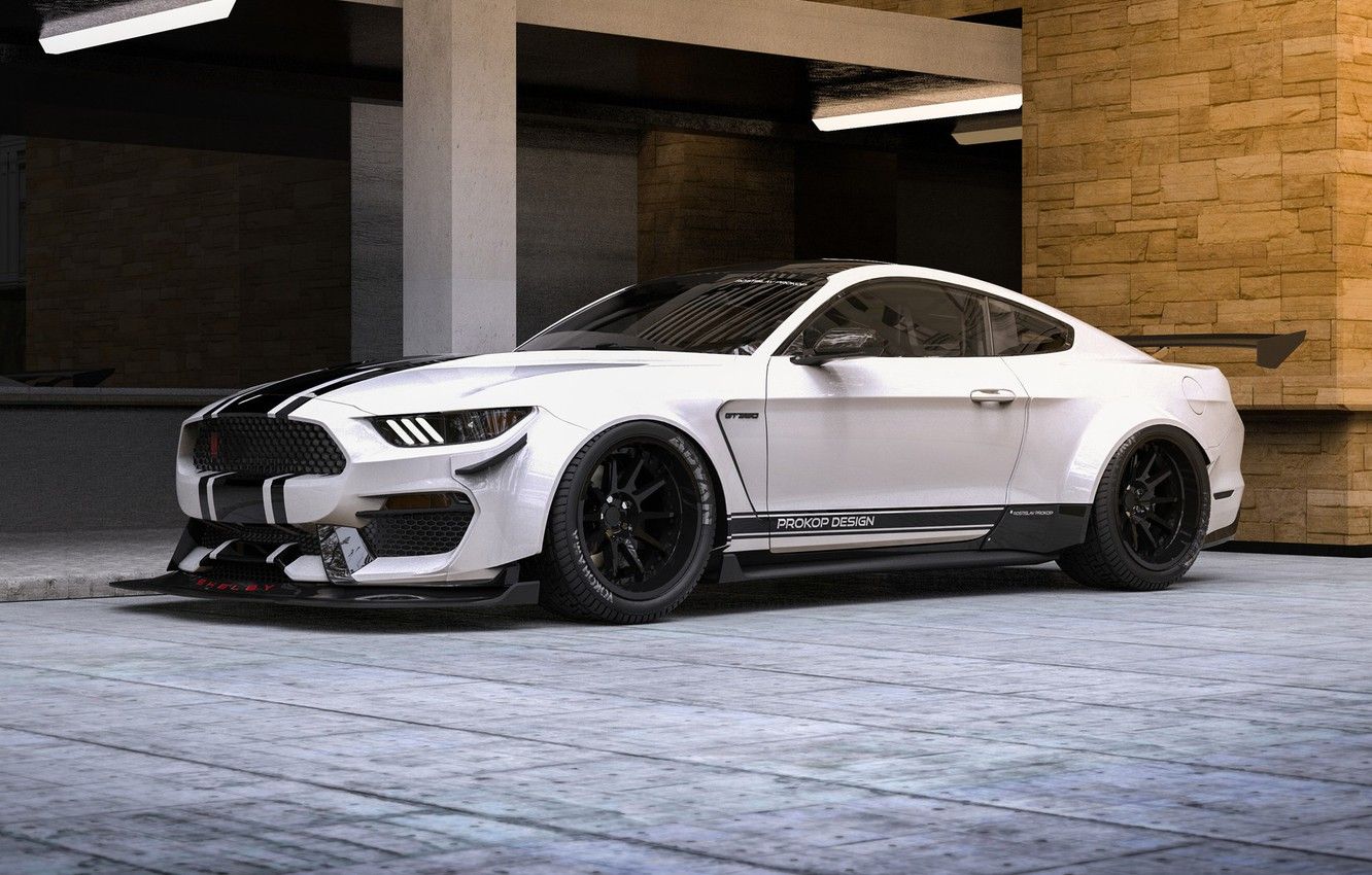 White Gt Mustang Wallpapers