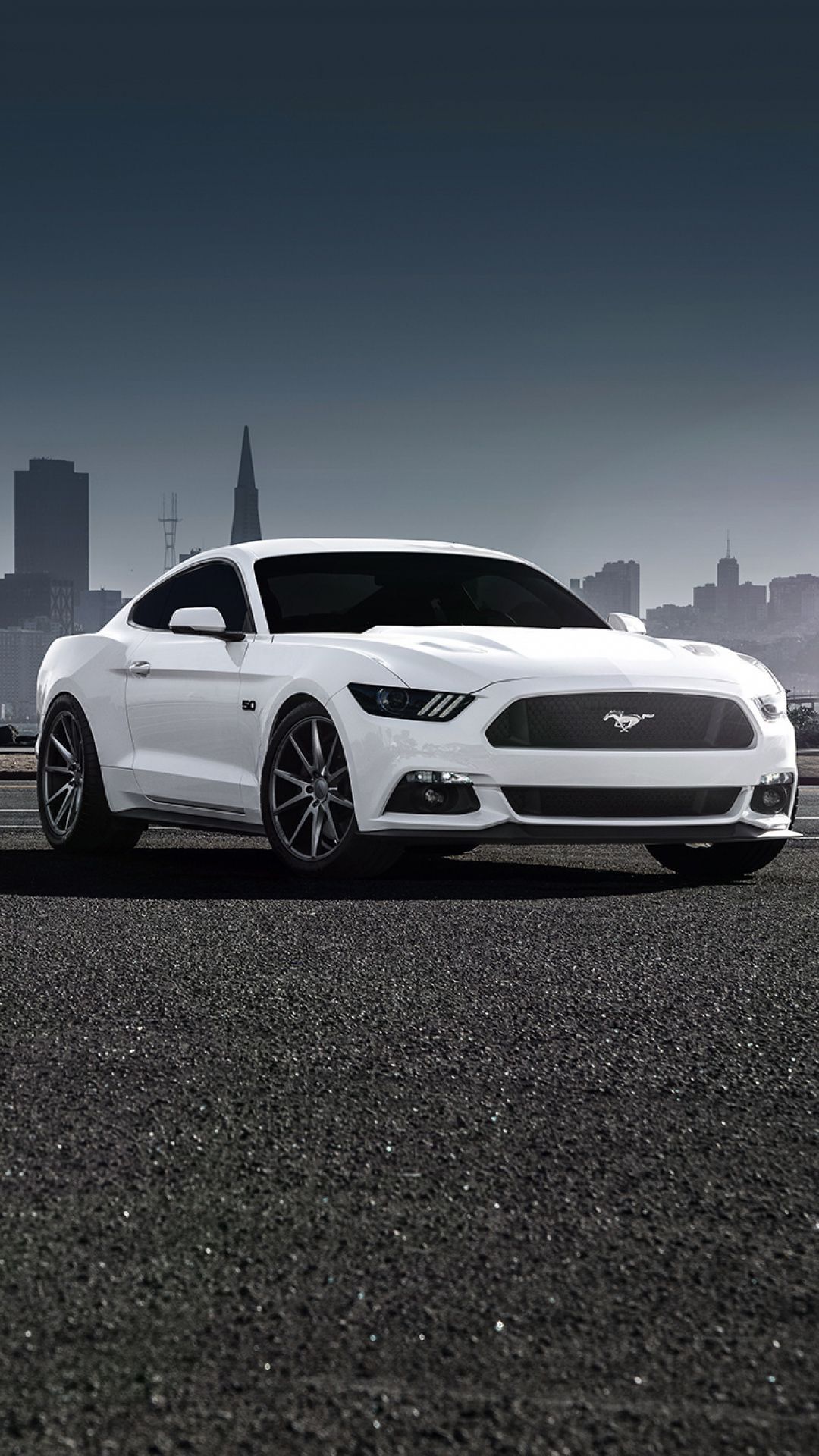 White Gt Mustang Wallpapers