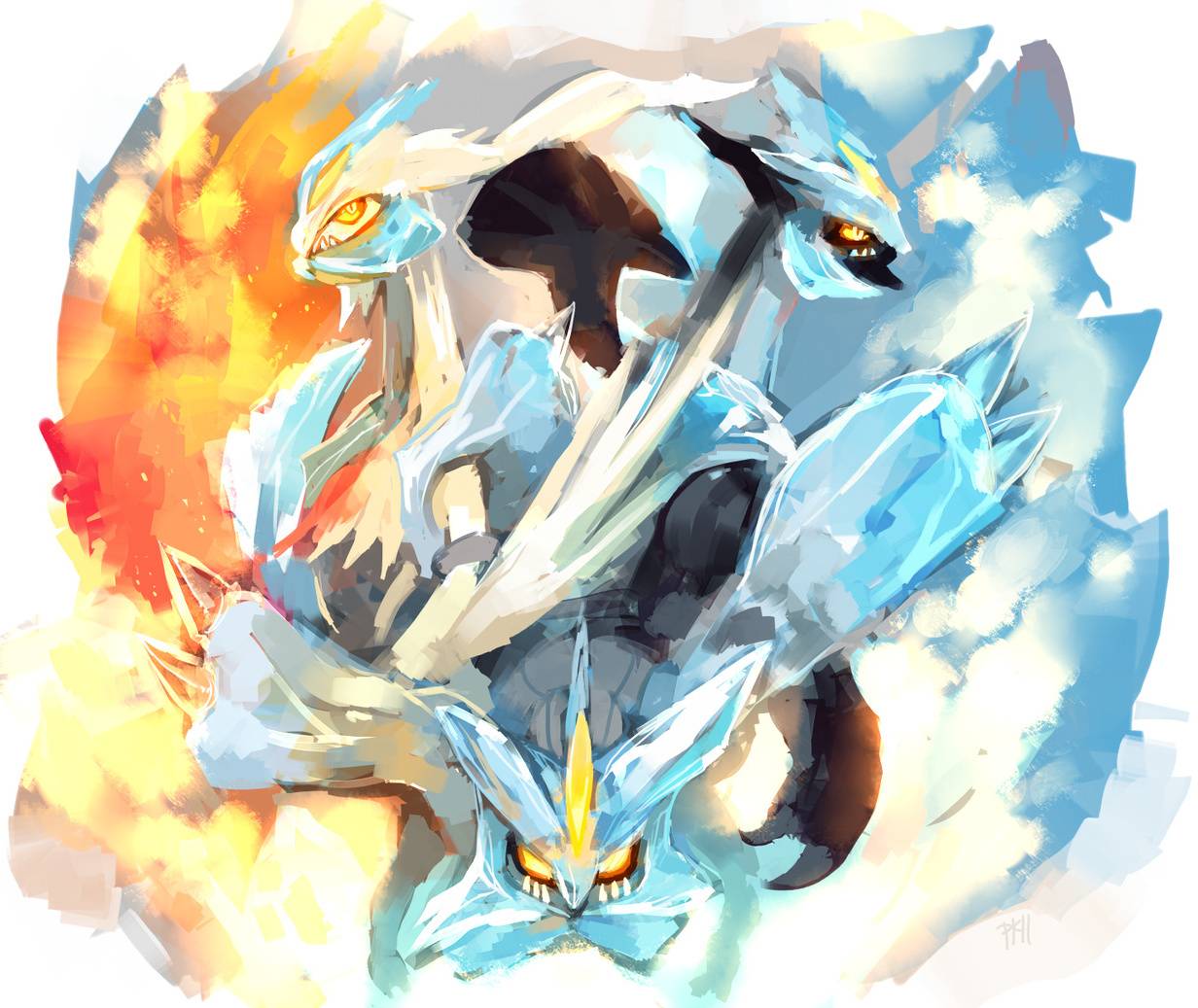 White Kyurem Wallpapers