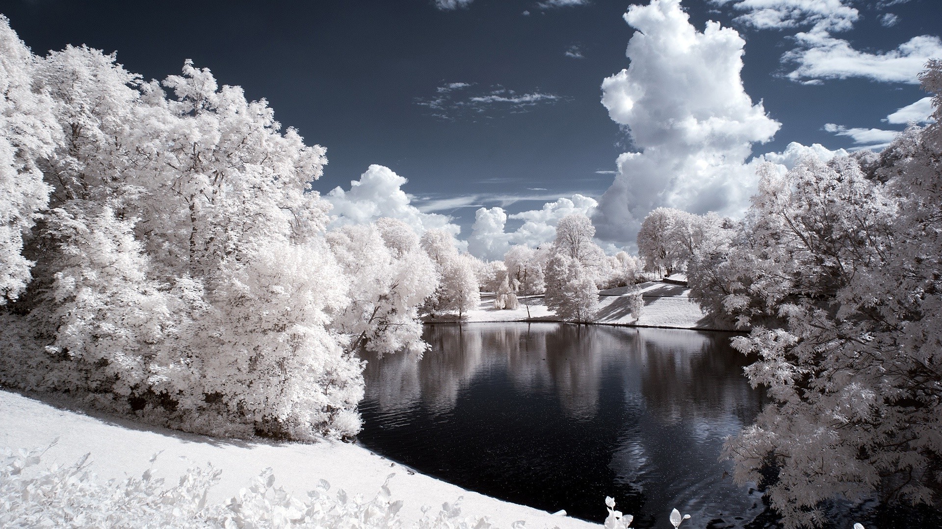 White Landscape Wallpapers