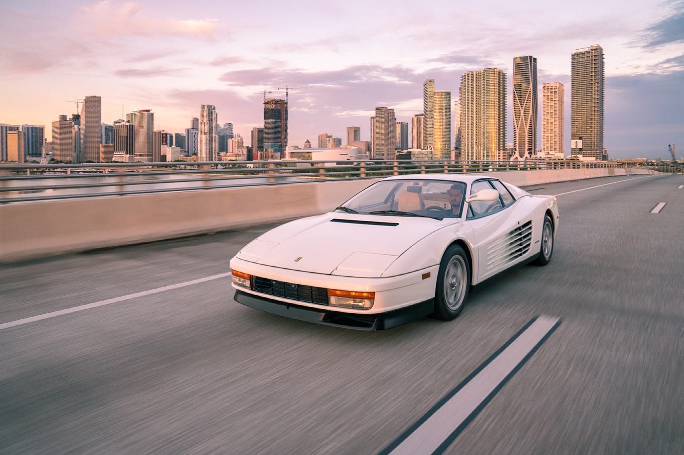 White Testarossa Wallpapers