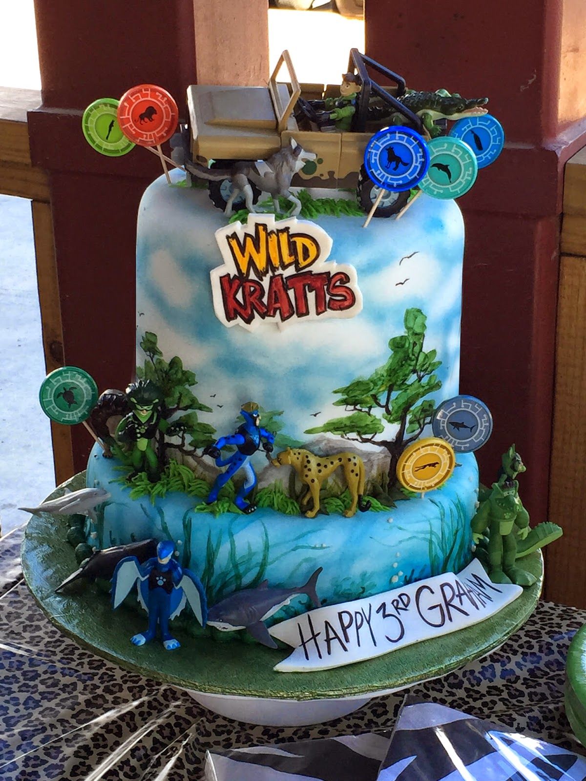 Wild Kratt Cake Ideas Wallpapers