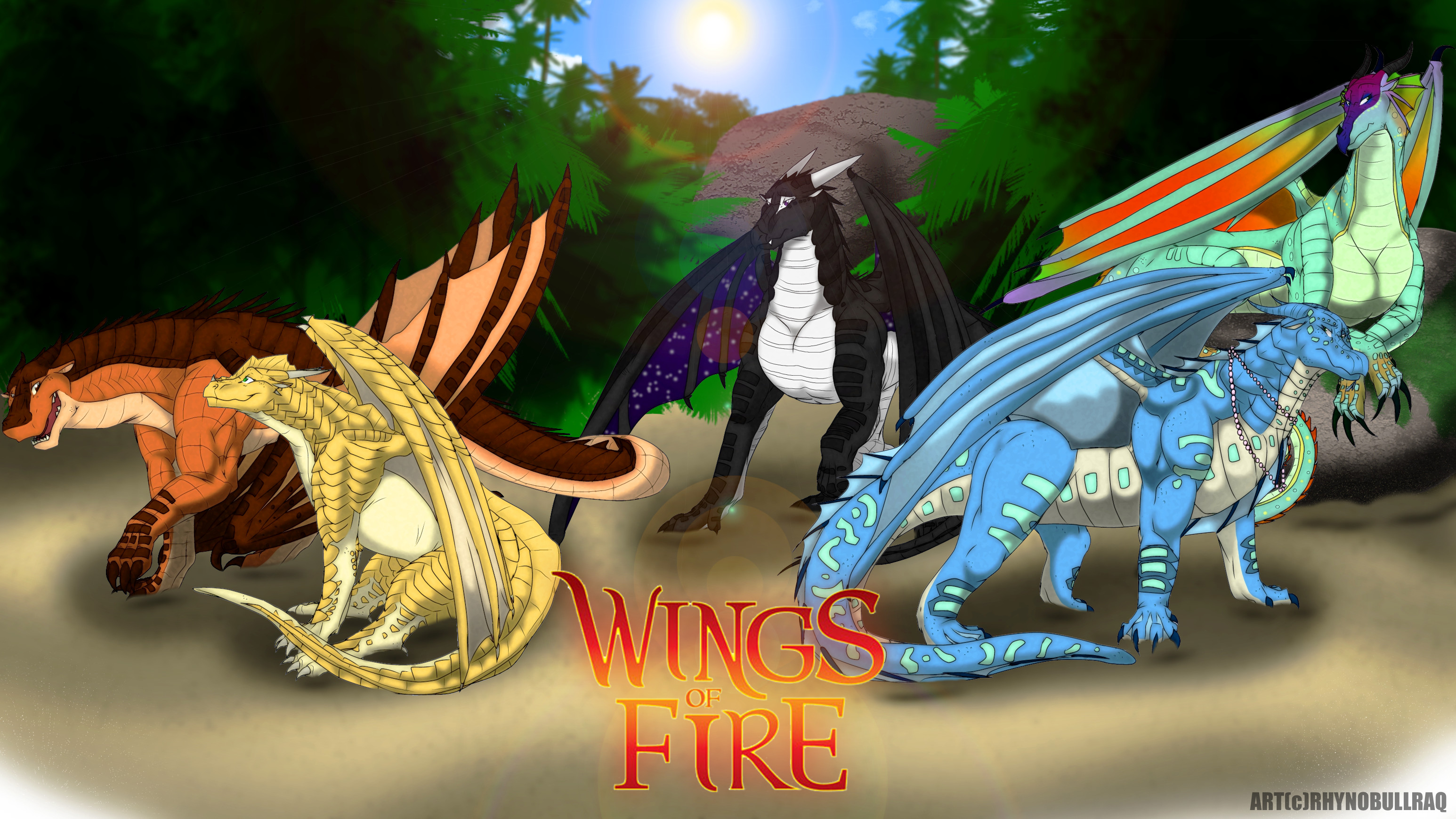 Wings Of Fire Dragon Wallpapers