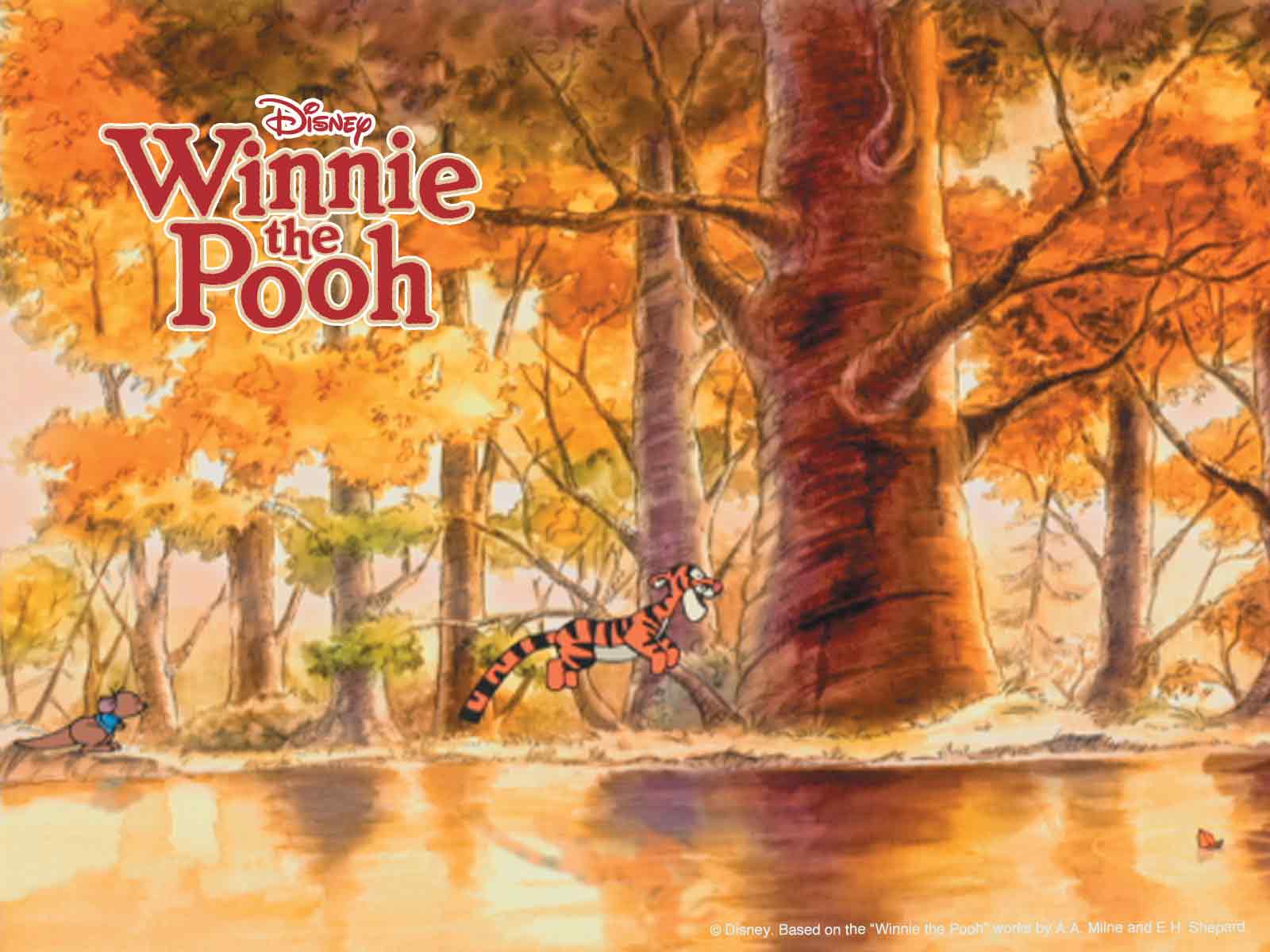 Winnie The Pooh Fall Wallpapers