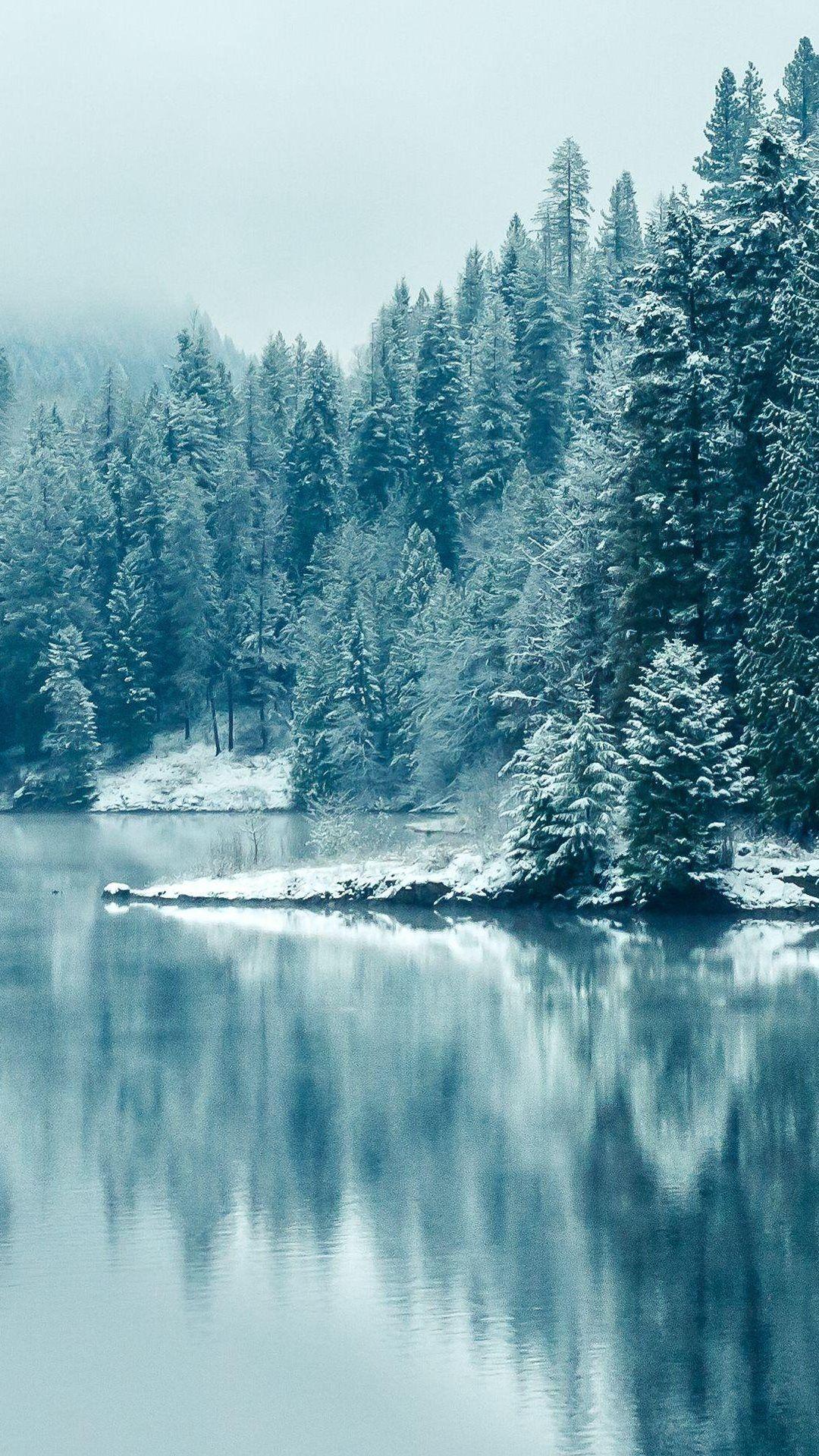 Winter Lake Wallpapers