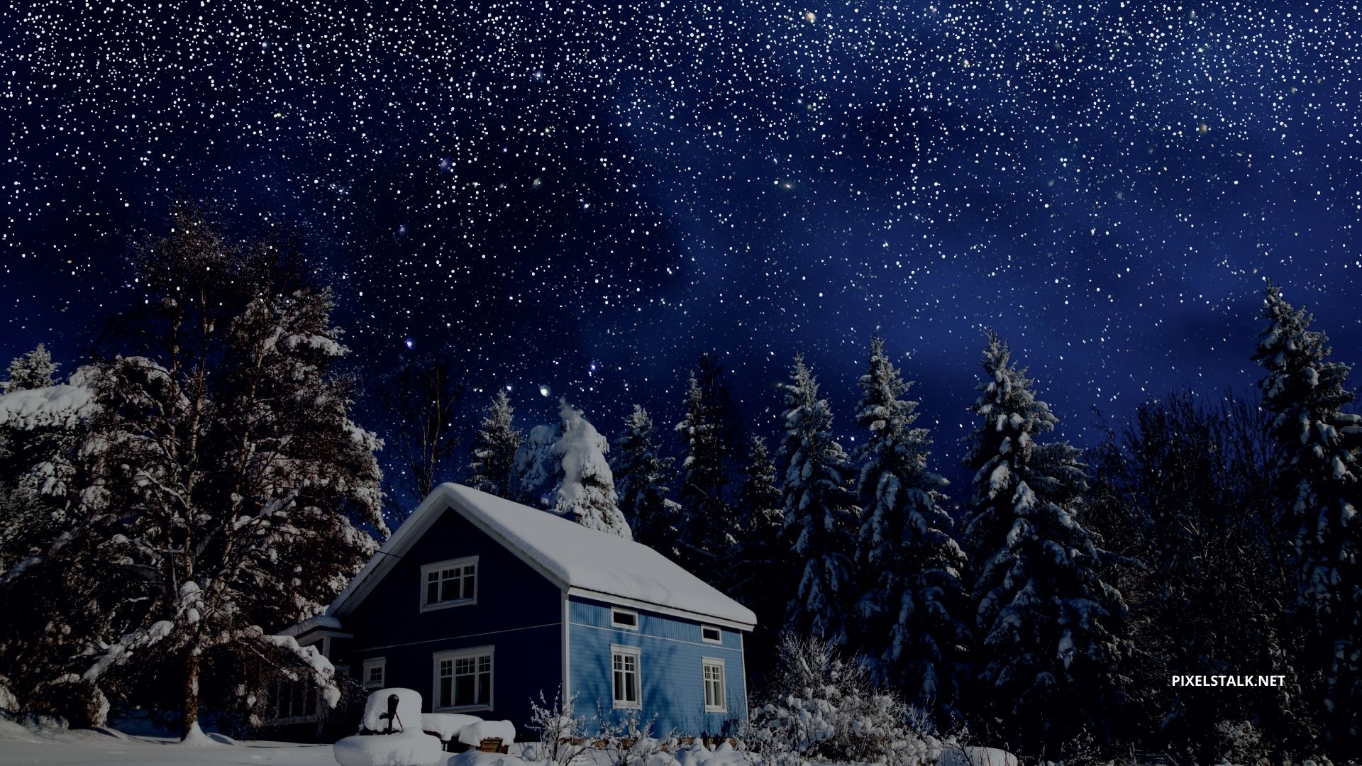 Winter Night Desktop Wallpapers