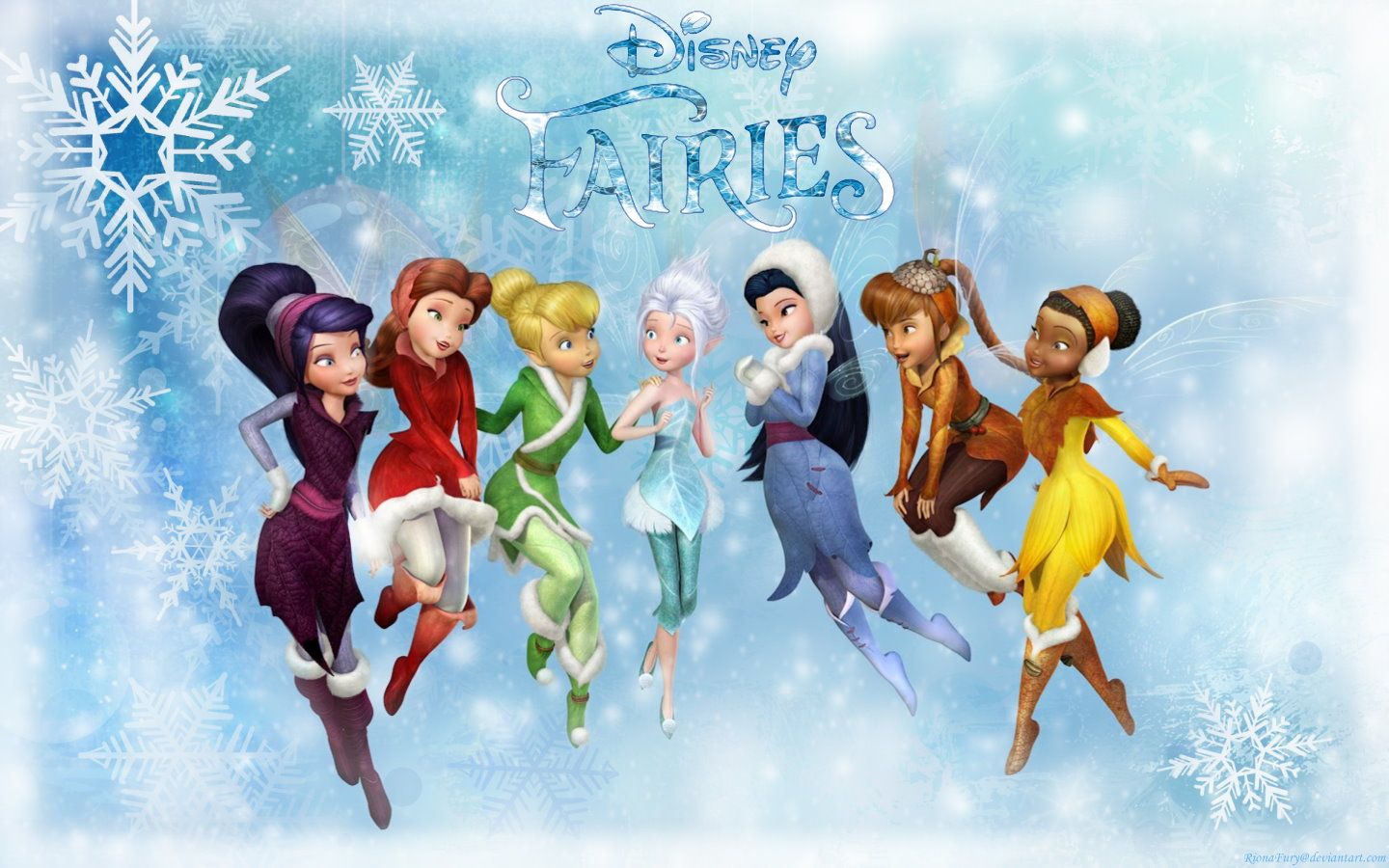 Winter Tinkerbell Wallpapers