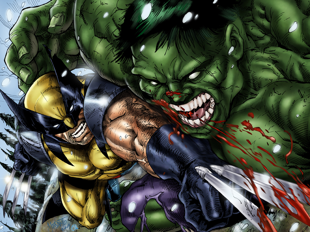 Wolverine Vs Hulk Wallpapers