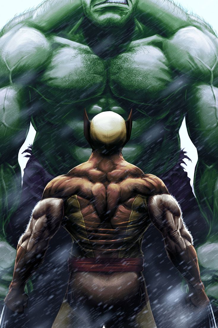 Wolverine Vs Hulk Wallpapers