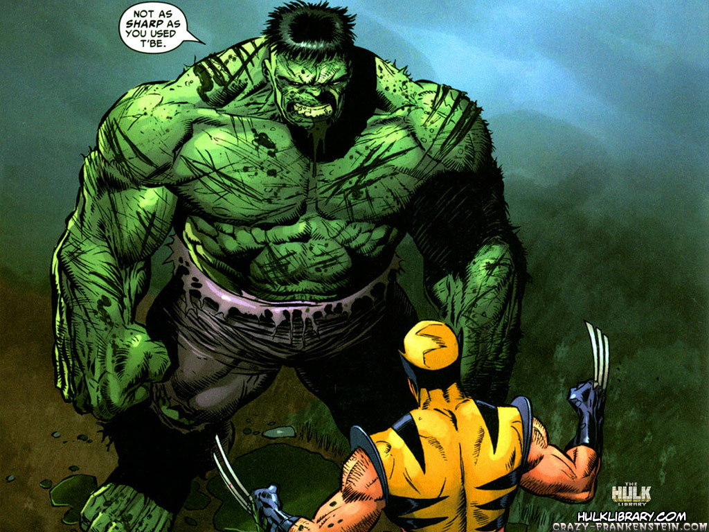 Wolverine Vs Hulk Wallpapers