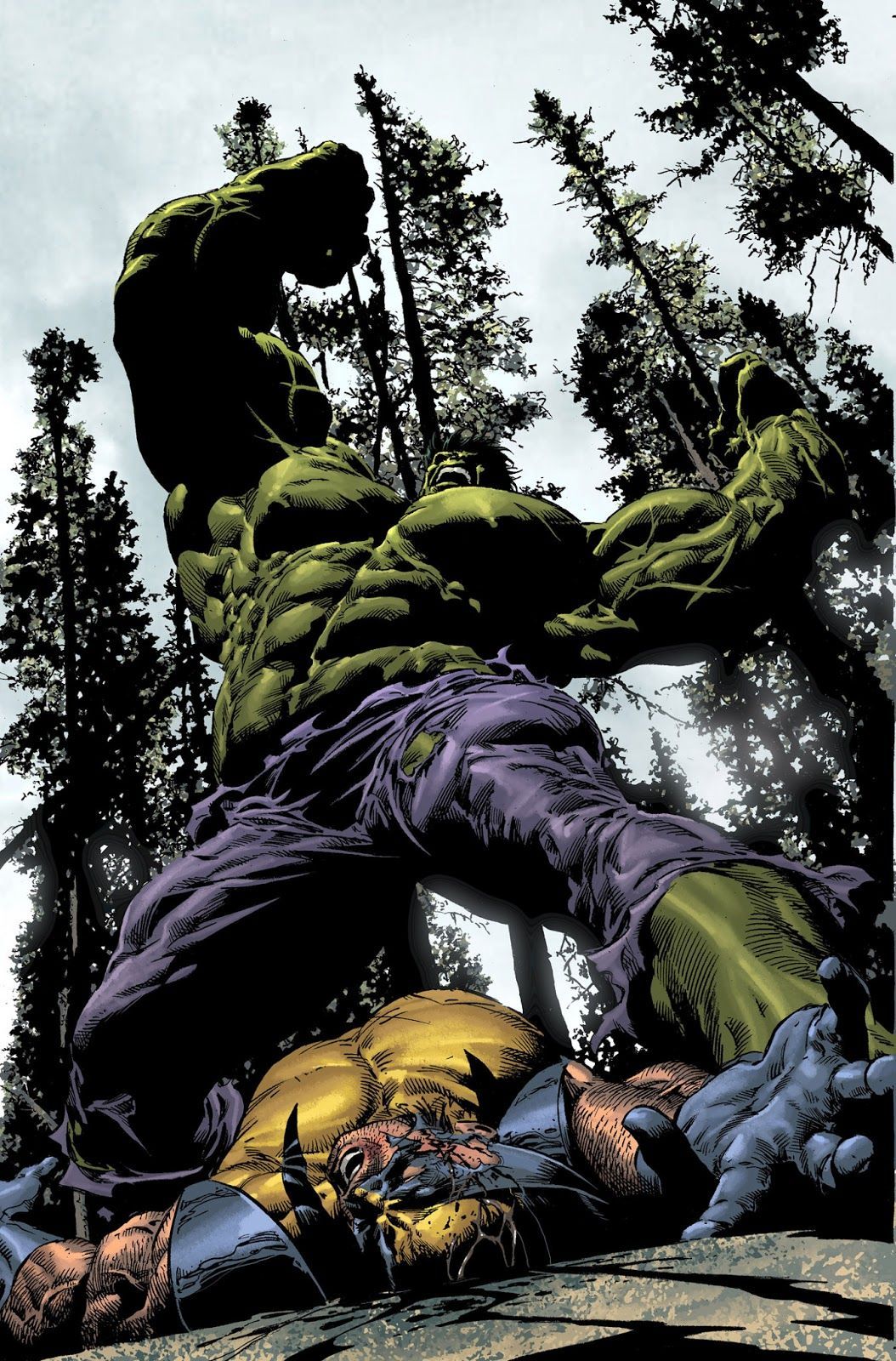 Wolverine Vs Hulk Wallpapers