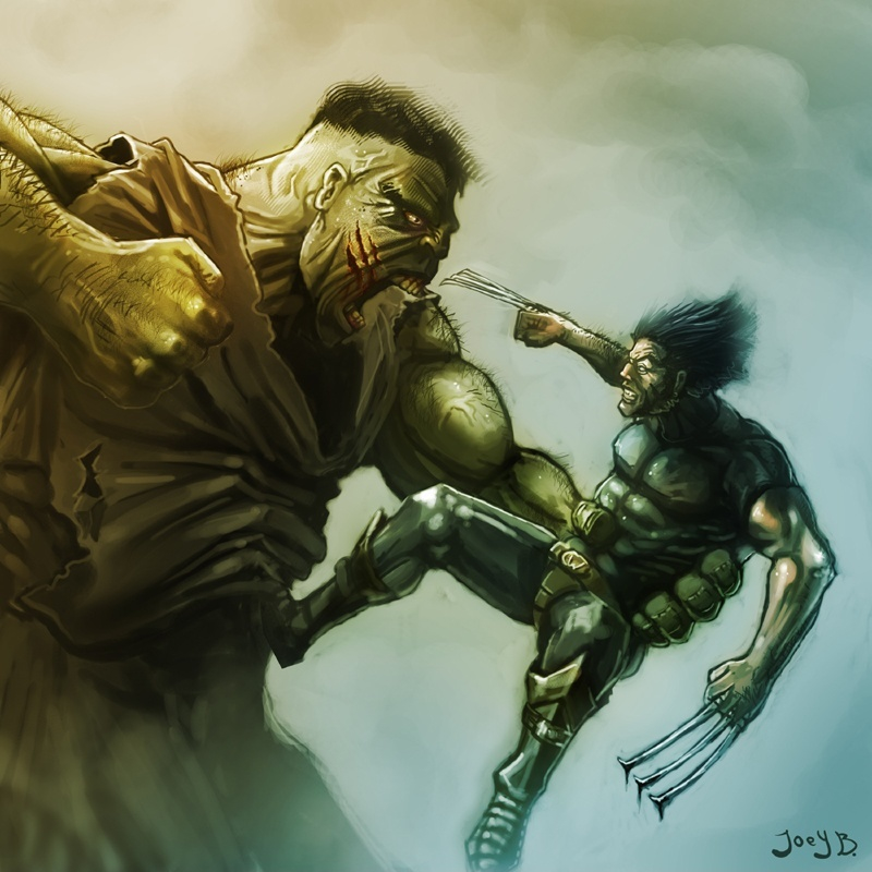 Wolverine Vs Hulk Wallpapers