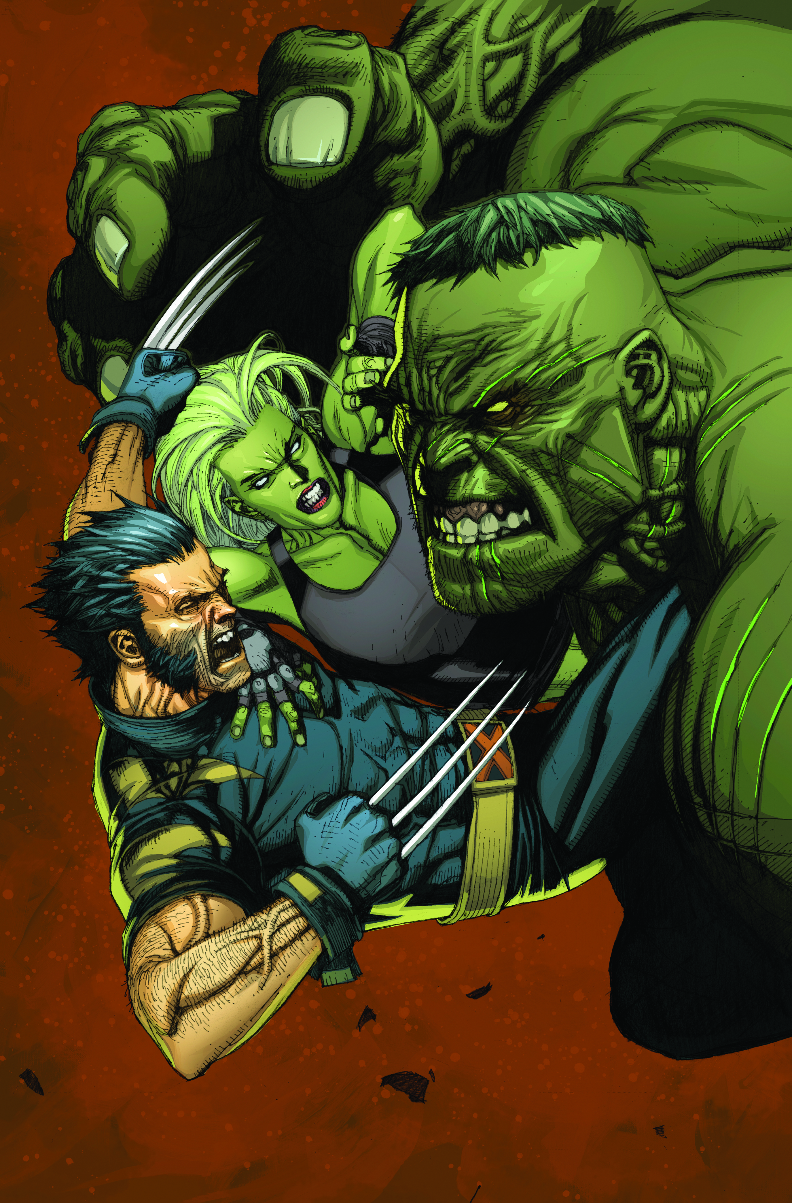 Wolverine Vs Hulk Wallpapers