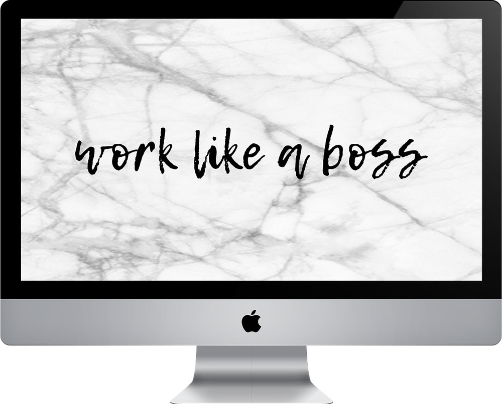 Work Like A Boss Wallpapers