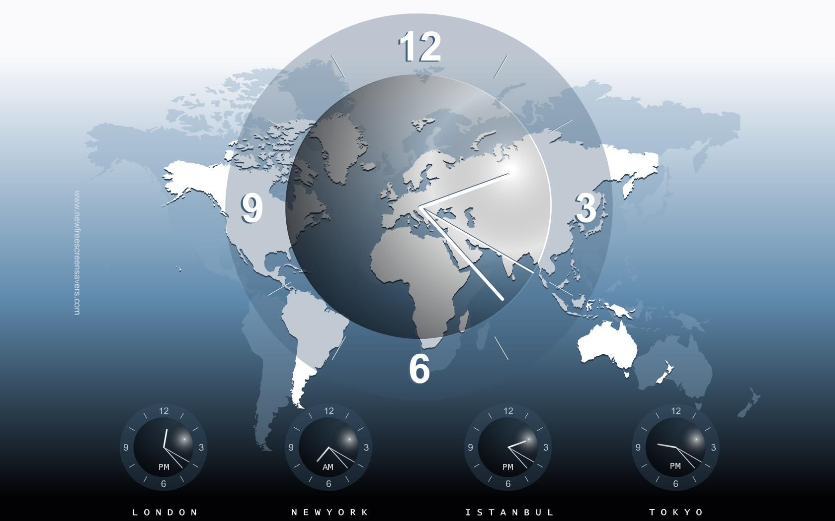 World Clock Wallpapers