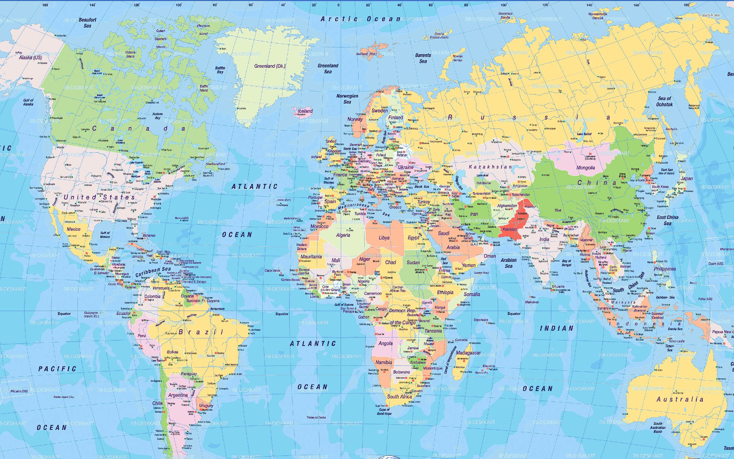 World Maps Hd Wallpapers