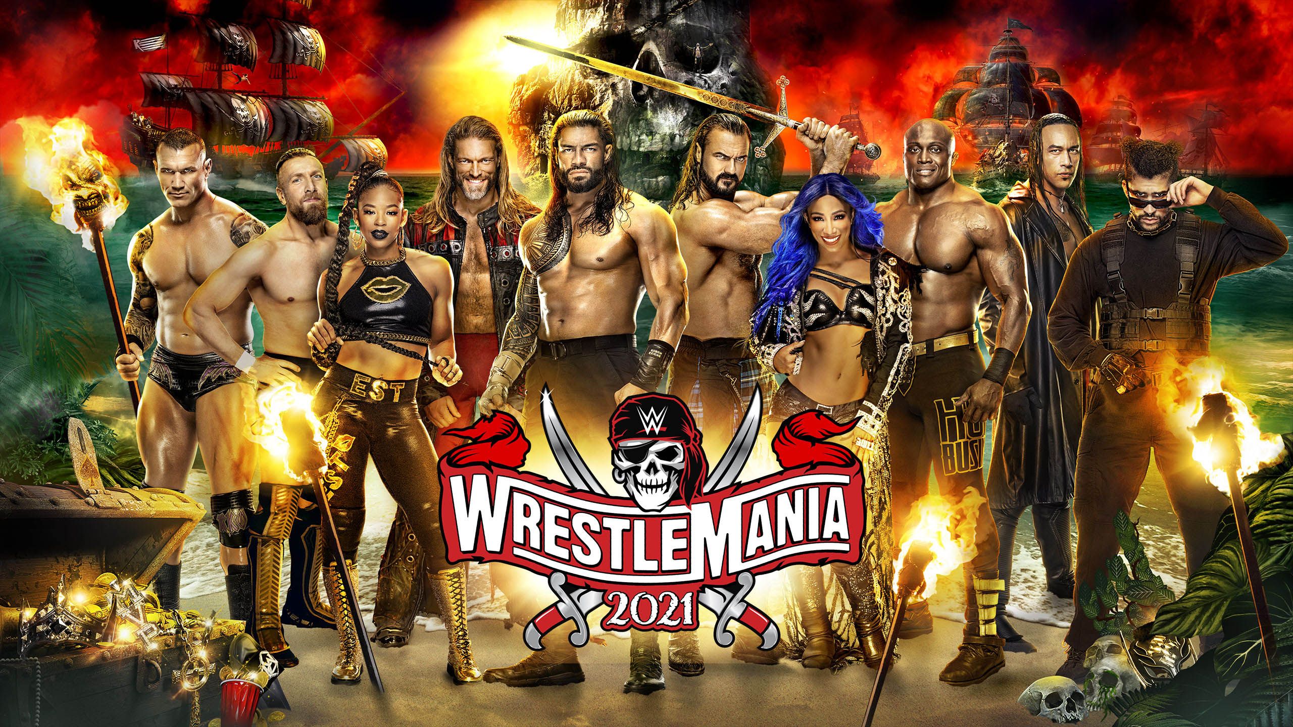 Wrestlemania 37 Wallpapers