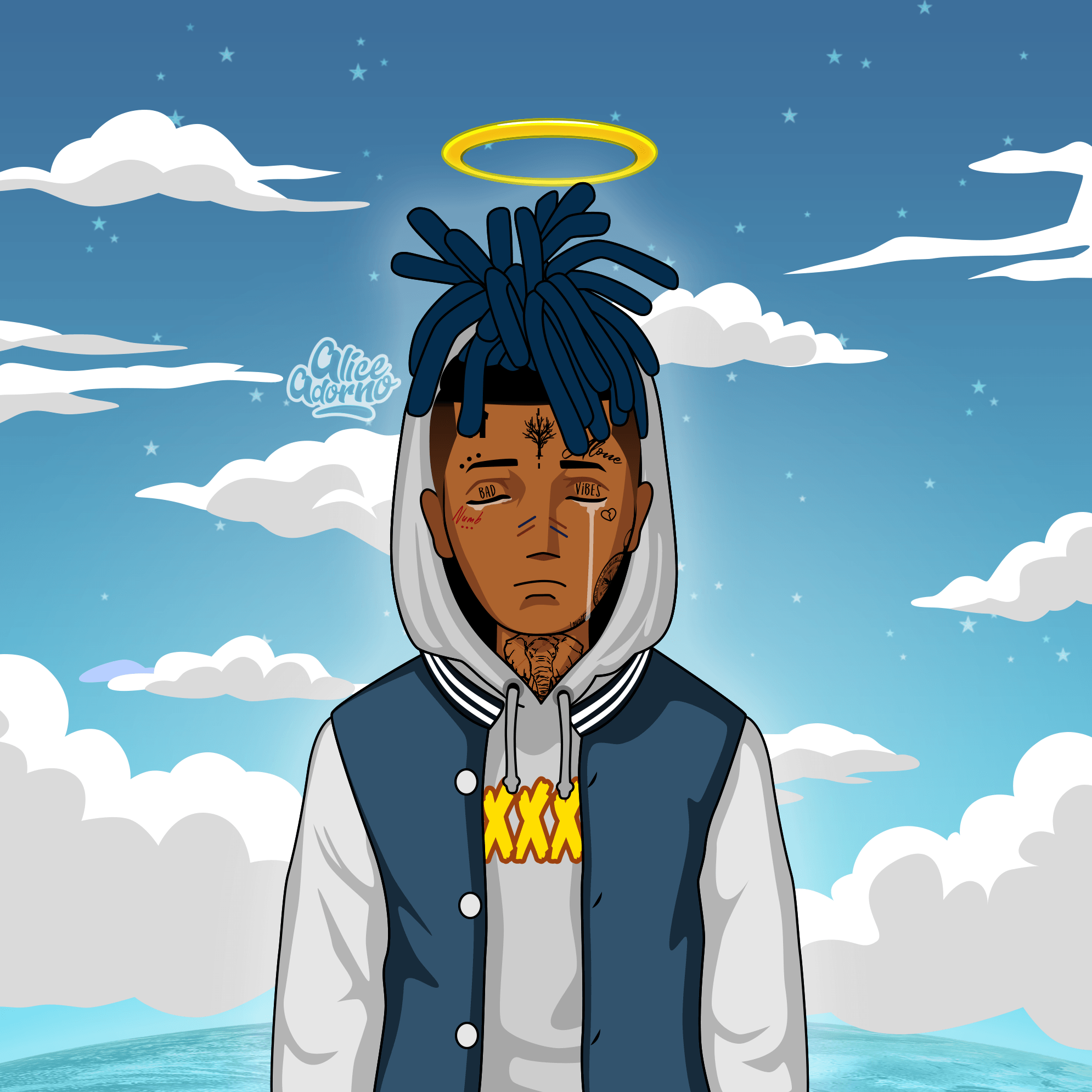 Xxtentacion Xxtenations Cartoon Wallpapers