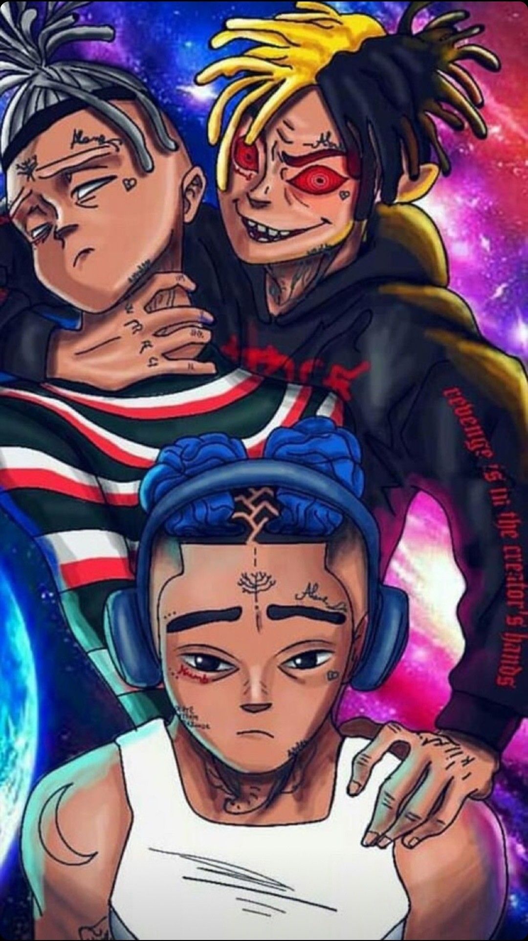 Xxtentacion Xxtenations Cartoon Wallpapers