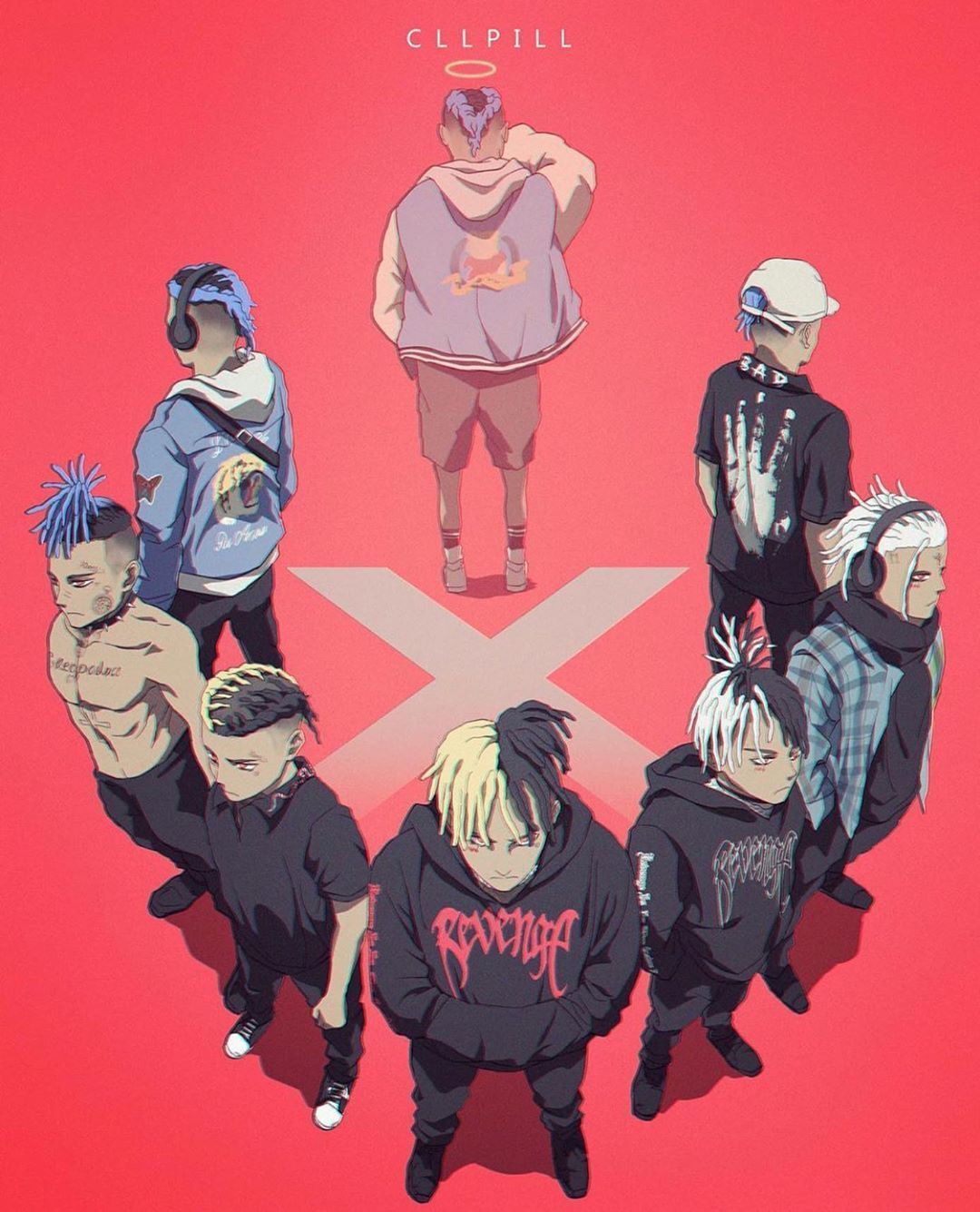 Xxxtentacion Anime Wallpapers