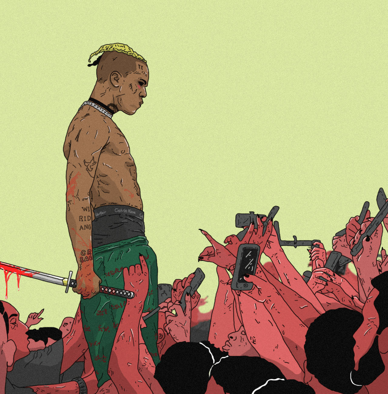 Xxxtentacion Anime Wallpapers