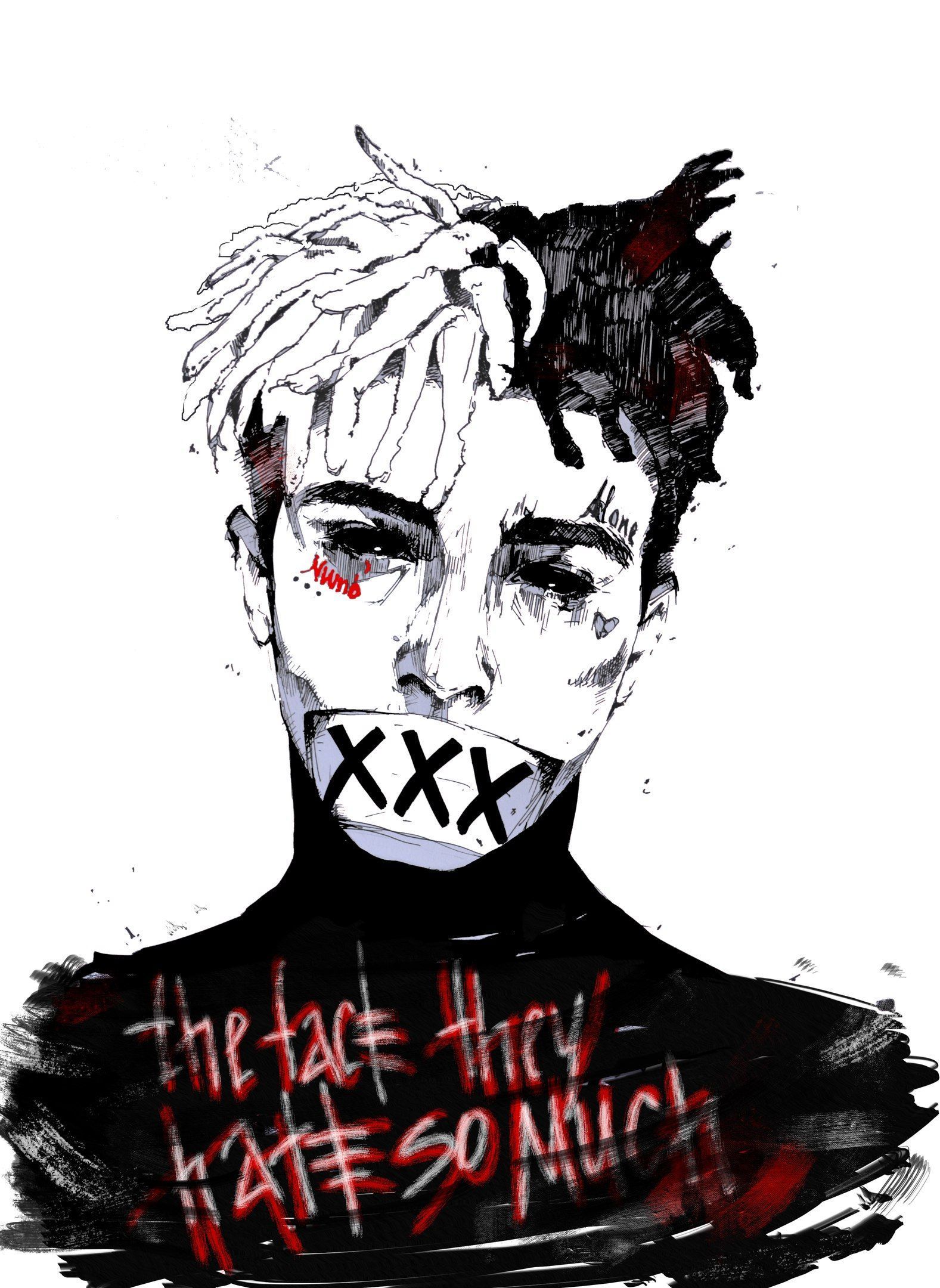 Xxxtentacion Skeleton Wallpapers