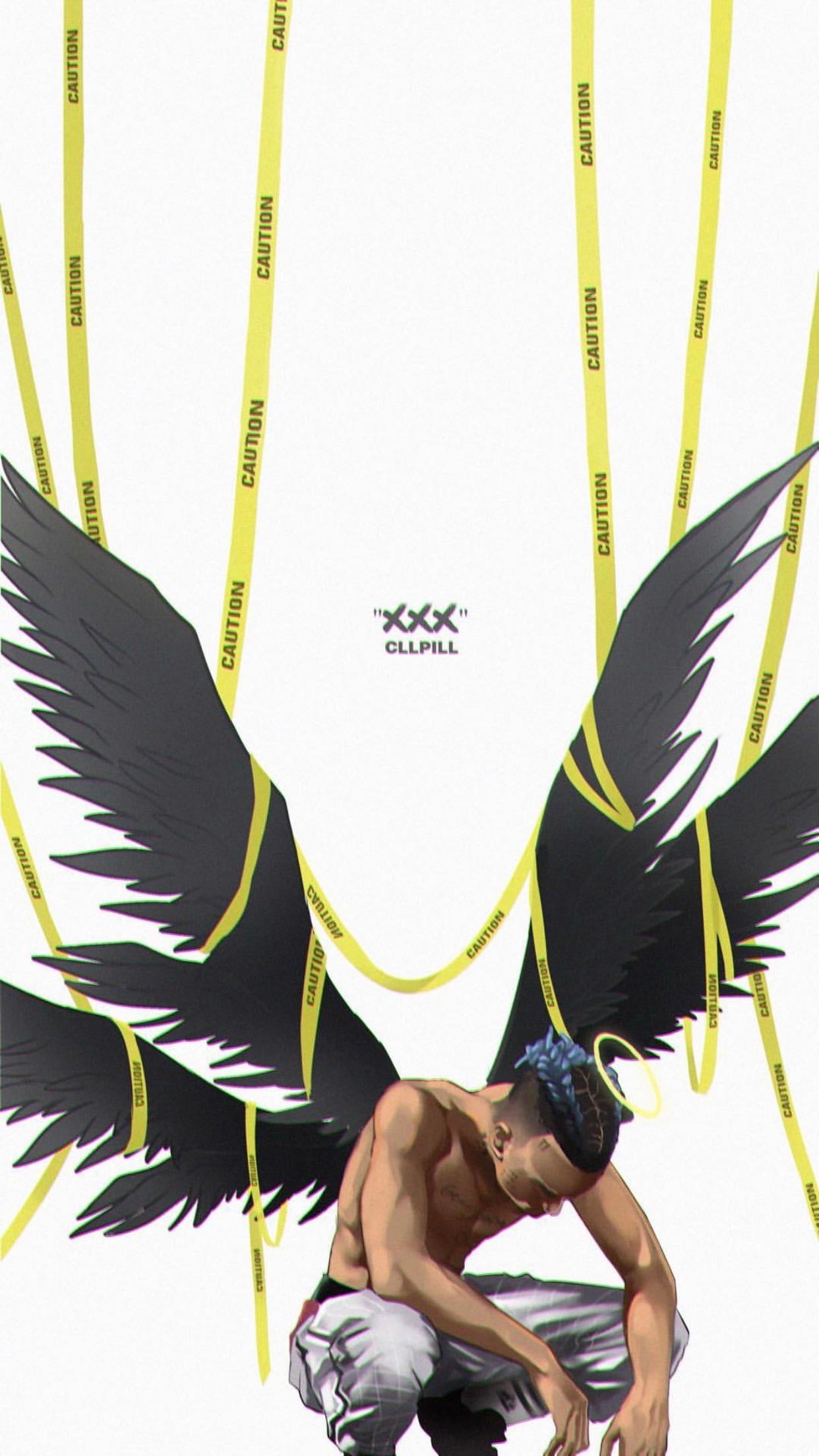 Xxxtentacion With Wings Wallpapers