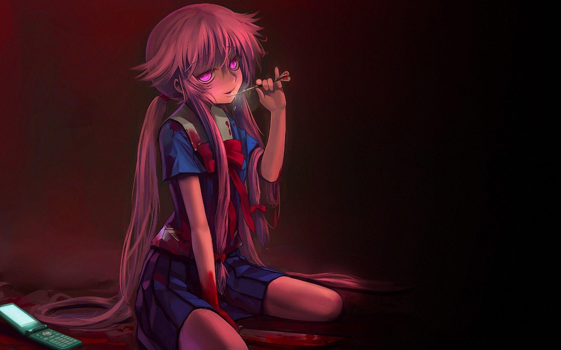 Yandere Anime Girl Wallpapers