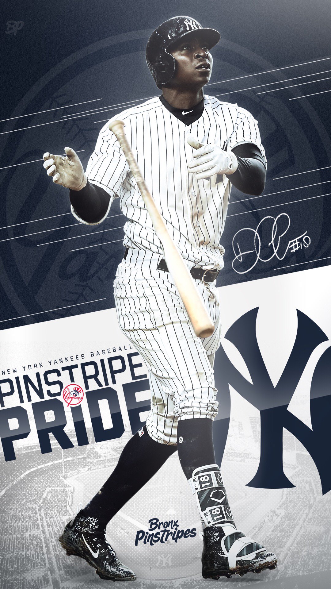 Yankee Pinstripe Wallpapers