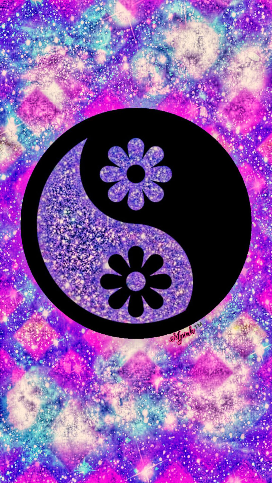 Yin Yang Galaxy Wallpapers